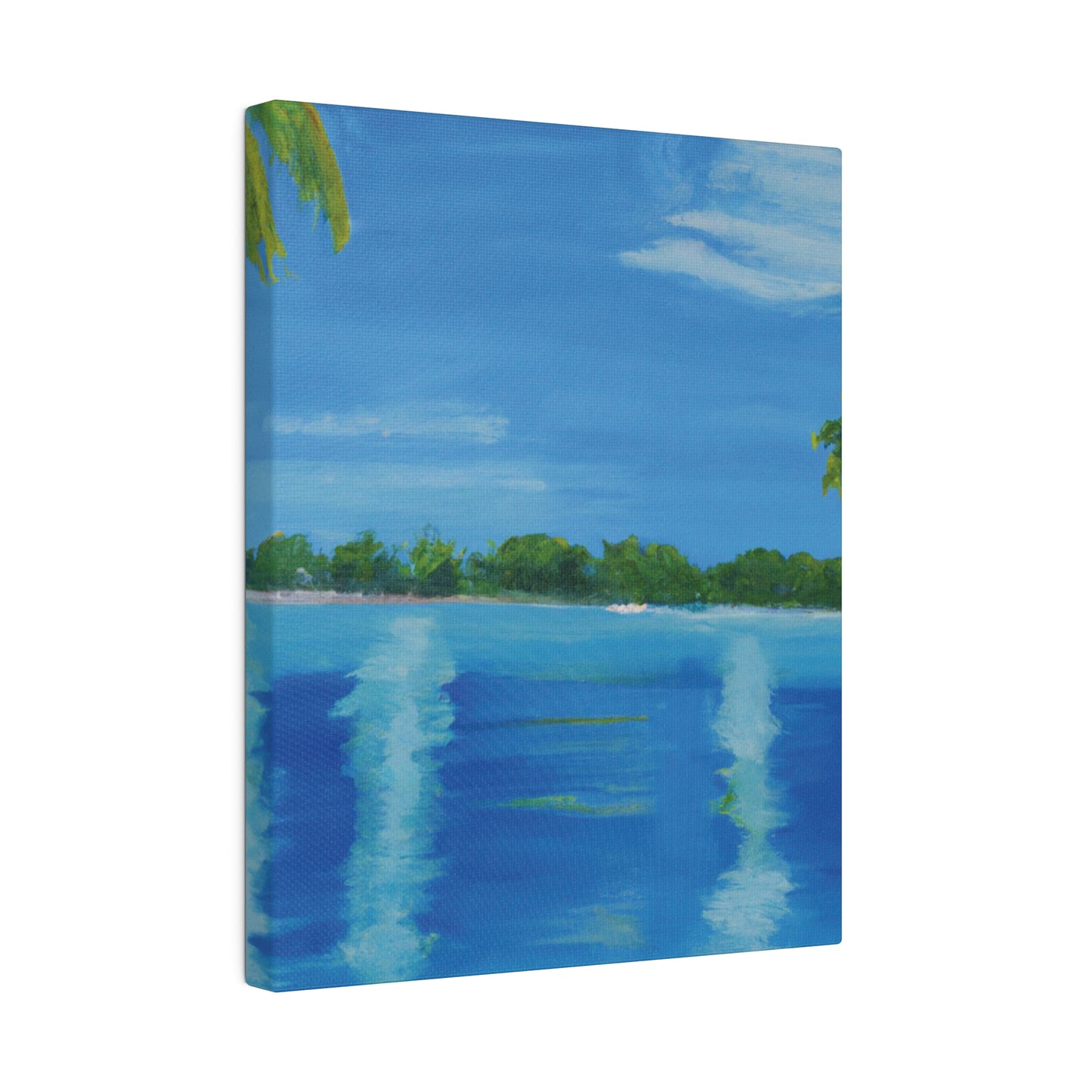 6876O - Bahamas Ocean Painting Print | Bahamas | Ocean | Beach | Poster | Home Decor | Wall Art | Canvas