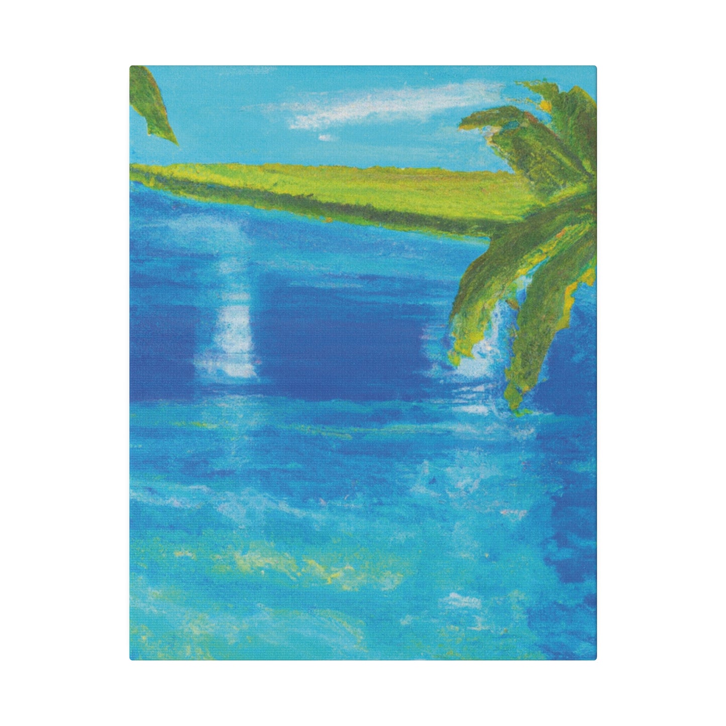 6359F - Bahamas Ocean Painting Print | Bahamas | Ocean | Beach | Poster | Home Decor | Wall Art | Canvas