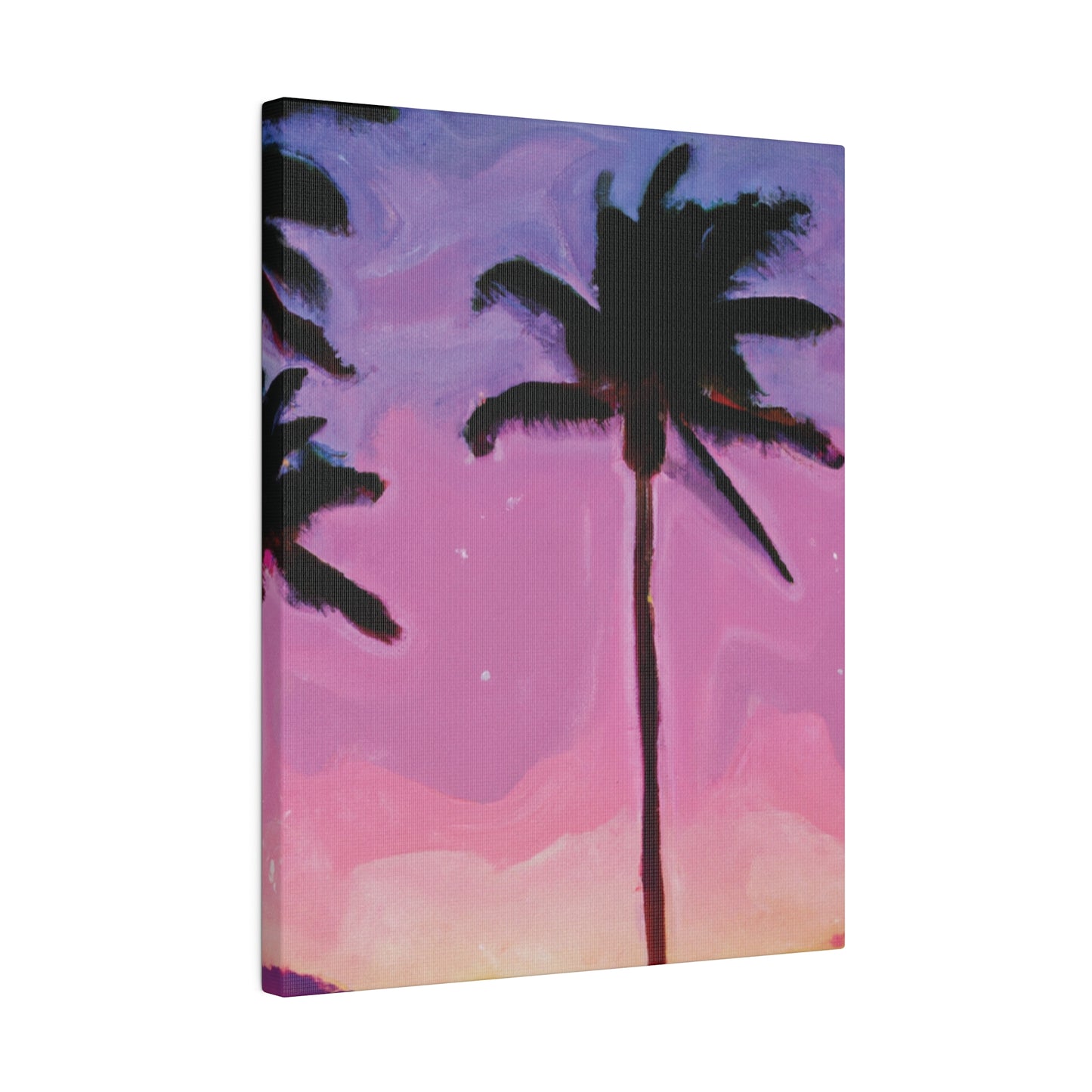 7801Y - Miami Beach Sunset Painting Print | Miami | Beach | Sunset | Poster | Home Decor | Wall Art | Canvas