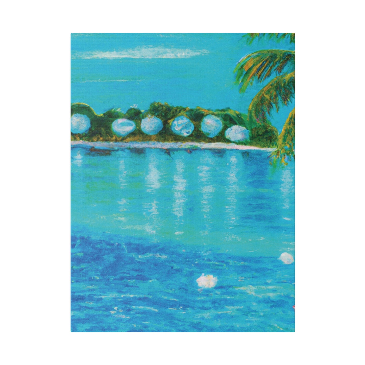 912X - Bahamas Ocean Painting Print | Bahamas | Ocean | Beach | Poster | Home Decor | Wall Art | Canvas