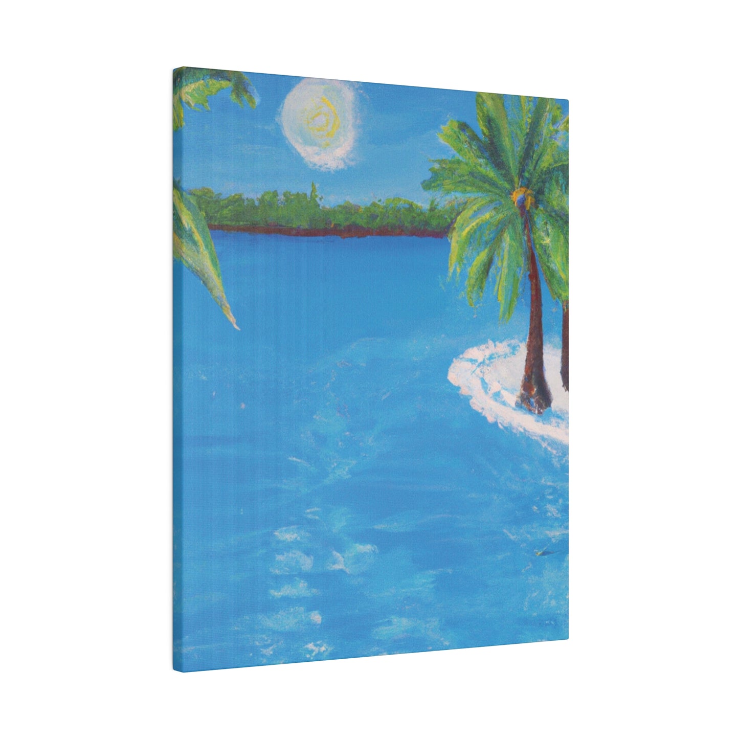 5156X - Bahamas Ocean Painting Print | Bahamas | Ocean | Beach | Poster | Home Decor | Wall Art | Canvas