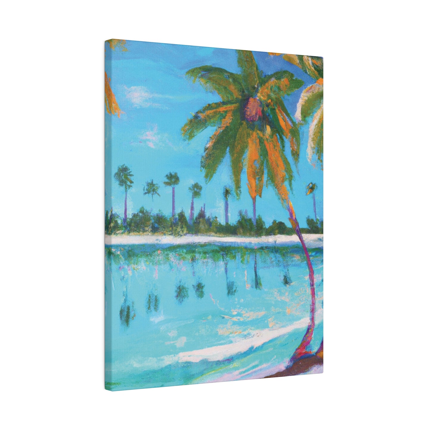 8723S - Bahamas Ocean Painting Print | Bahamas | Ocean | Beach | Poster | Home Decor | Wall Art | Canvas