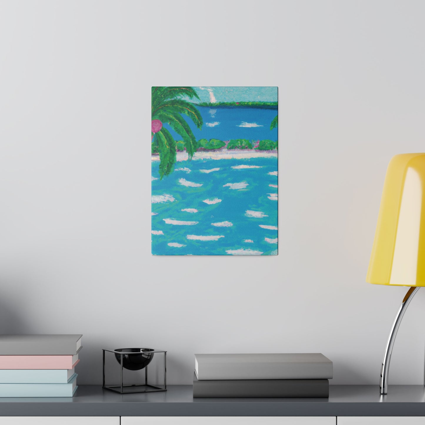 7341Z - Bahamas Ocean Painting Print | Bahamas | Ocean | Beach | Poster | Home Decor | Wall Art | Canvas