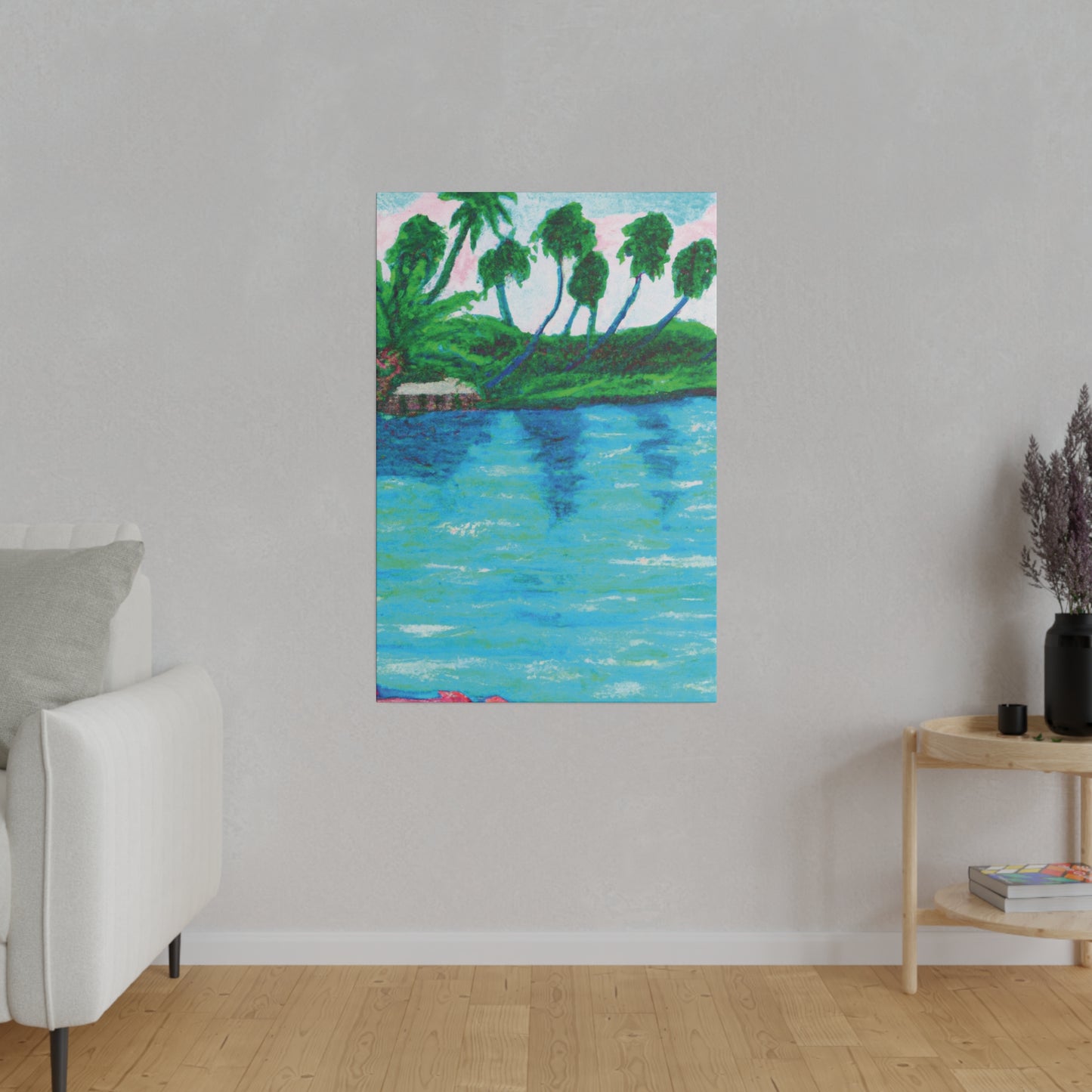 9457L - Bahamas Ocean Painting Print | Bahamas | Ocean | Beach | Poster | Home Decor | Wall Art | Canvas