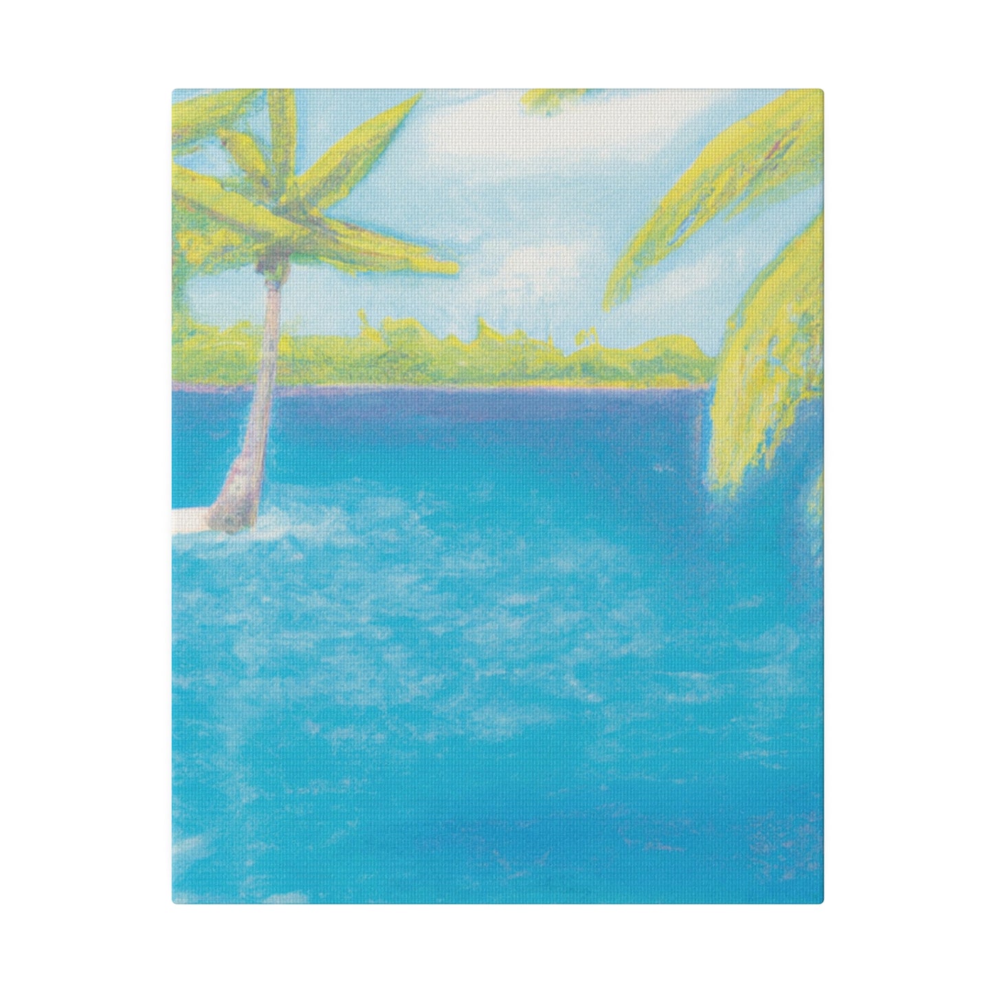 9254V - Bahamas Ocean Painting Print | Bahamas | Ocean | Beach | Poster | Home Decor | Wall Art | Canvas