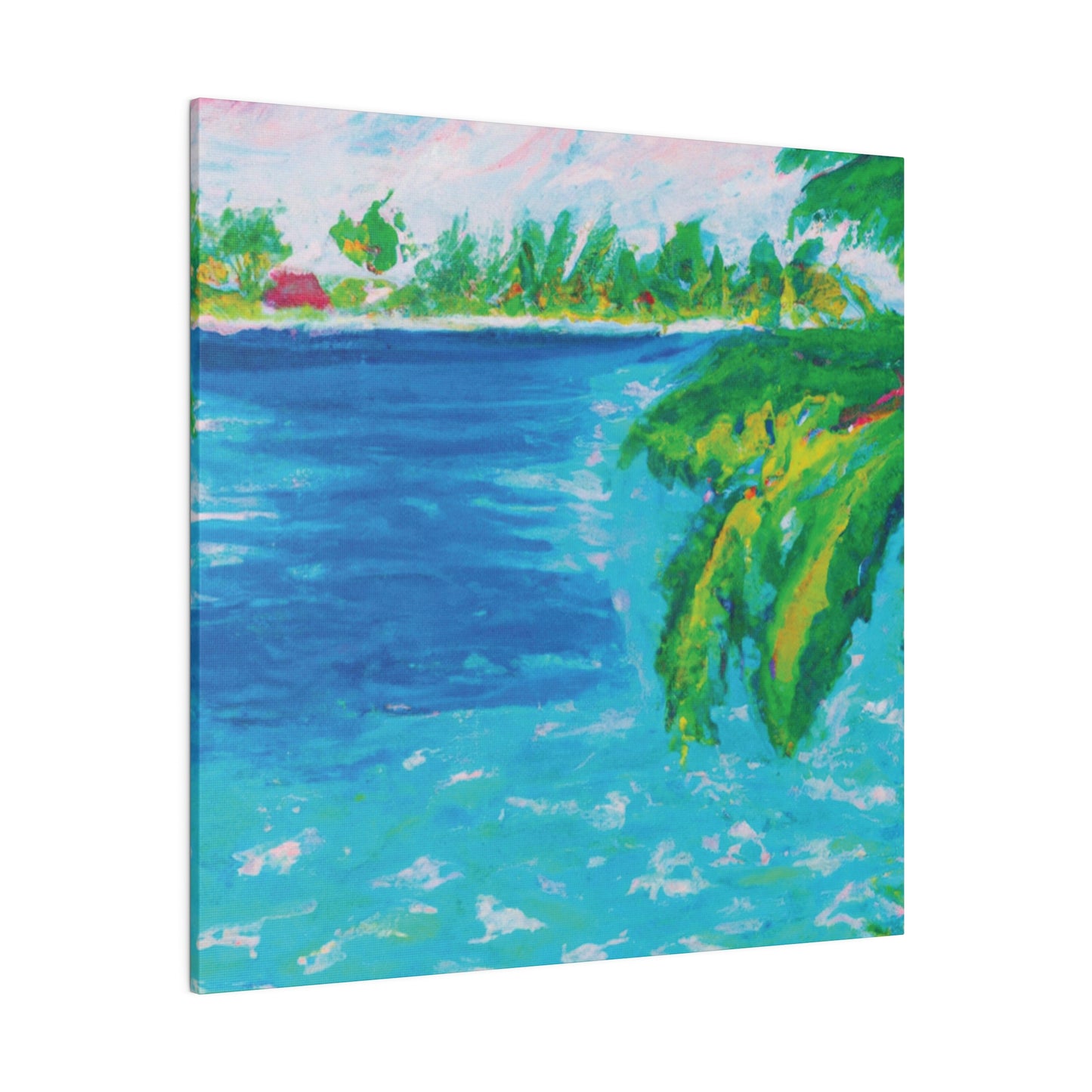 3265X - Bahamas Ocean Painting Print | Bahamas | Ocean | Beach | Poster | Home Decor | Wall Art | Canvas