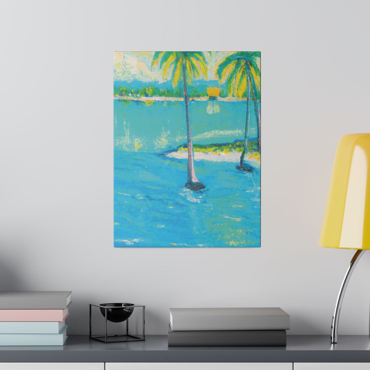 9652X - Bahamas Ocean Painting Print | Bahamas | Ocean | Beach | Poster | Home Decor | Wall Art | Canvas