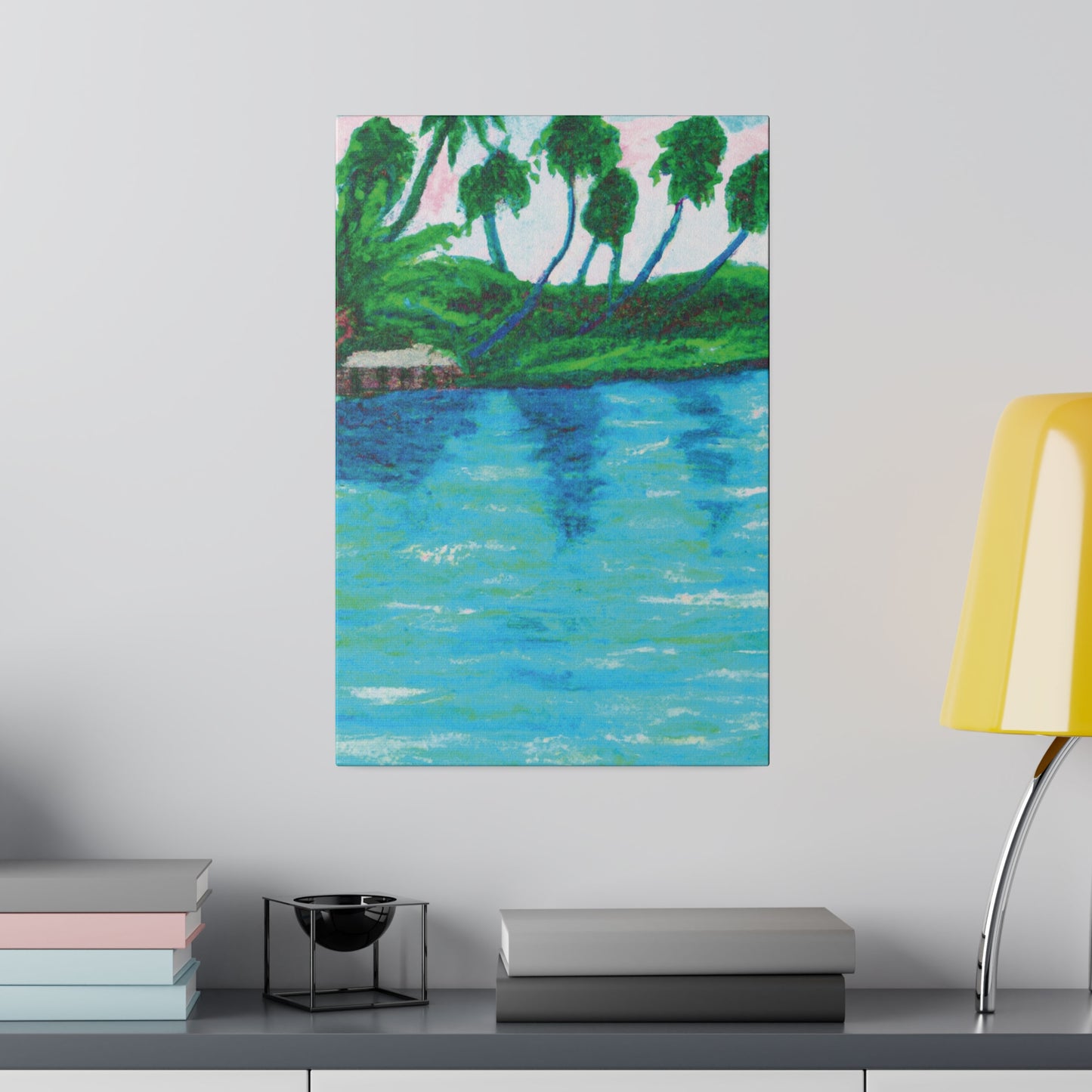 9457L - Bahamas Ocean Painting Print | Bahamas | Ocean | Beach | Poster | Home Decor | Wall Art | Canvas