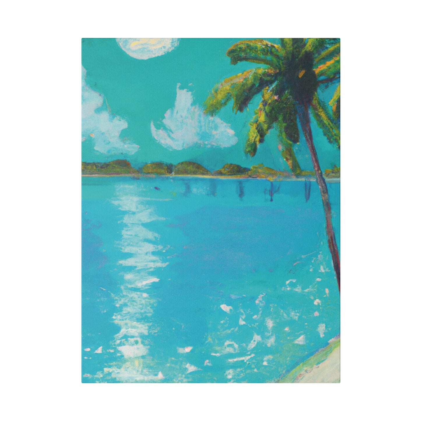 2483G - Bahamas Ocean Painting Print | Bahamas | Ocean | Beach | Poster | Home Decor | Wall Art | Canvas