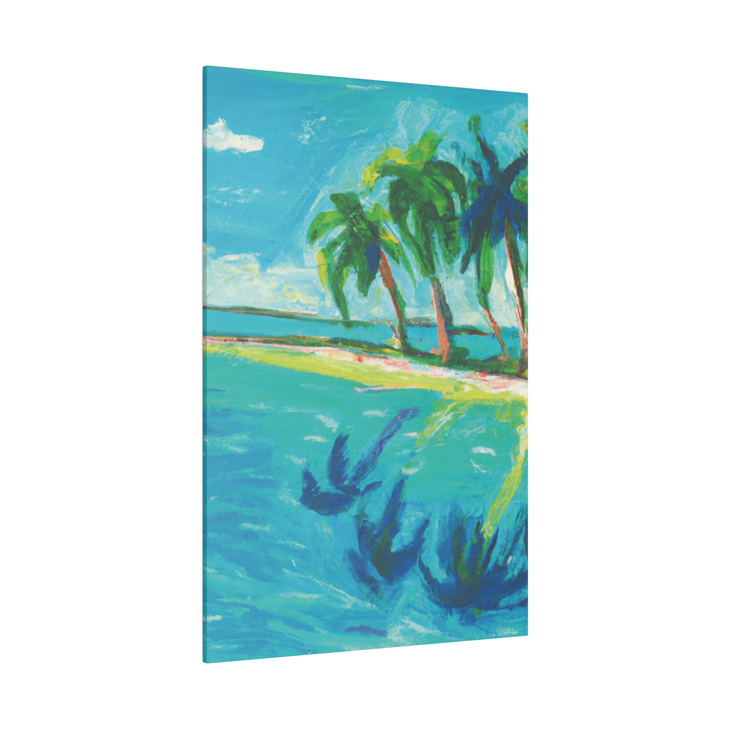 7326Z - Bahamas Ocean Painting Print | Bahamas | Ocean | Beach | Poster | Home Decor | Wall Art | Canvas