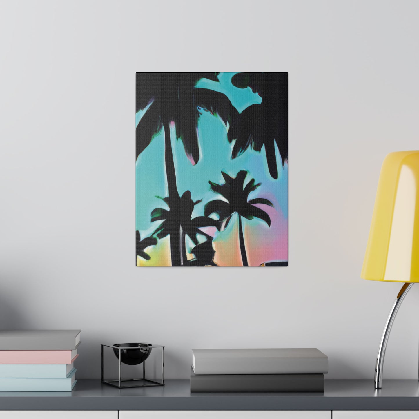5491X - Miami Beach Sunset Painting Print | Miami | Beach | Sunset | Poster | Home Decor | Wall Art | Canvas