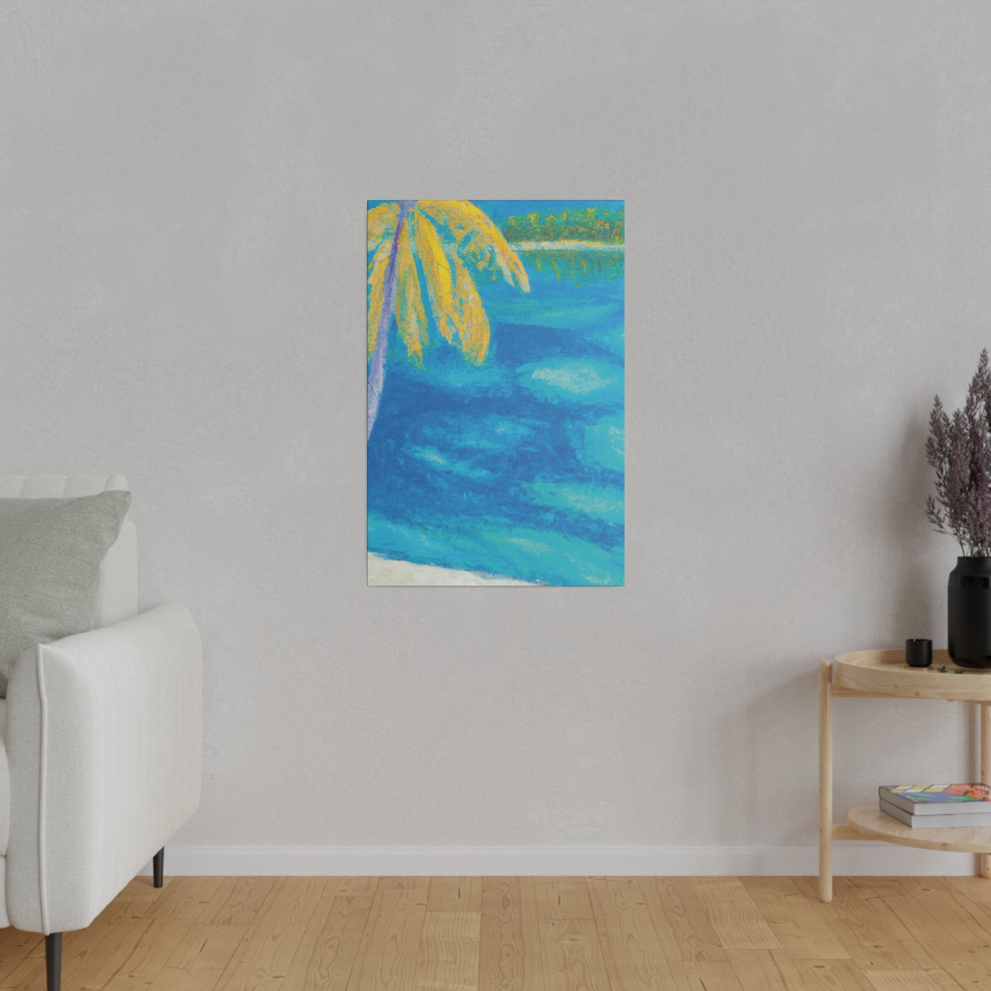 5874A - Bahamas Ocean Painting Print | Bahamas | Ocean | Beach | Poster | Home Decor | Wall Art | Canvas