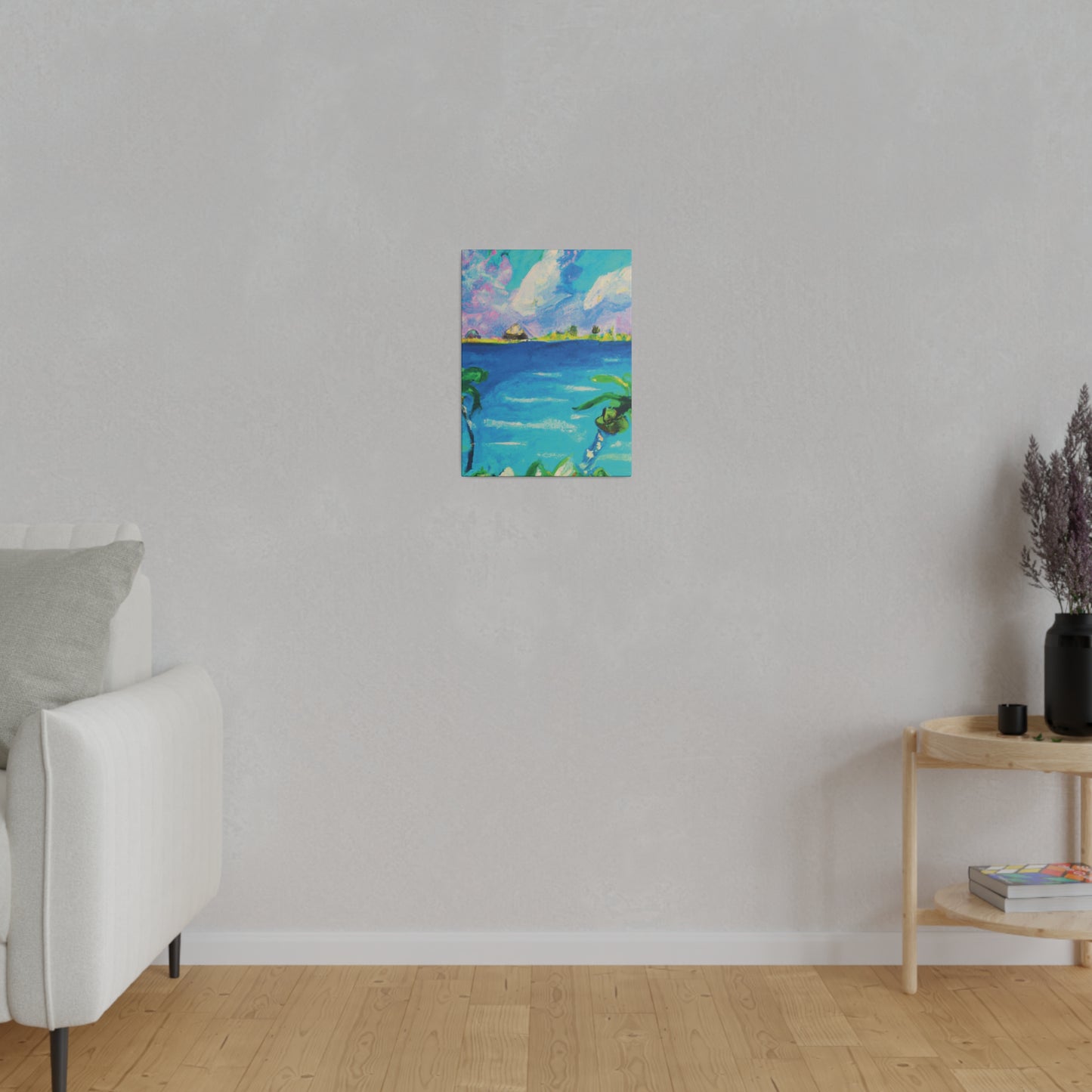 5634K - Bahamas Ocean Painting Print | Bahamas | Ocean | Beach | Poster | Home Decor | Wall Art | Canvas