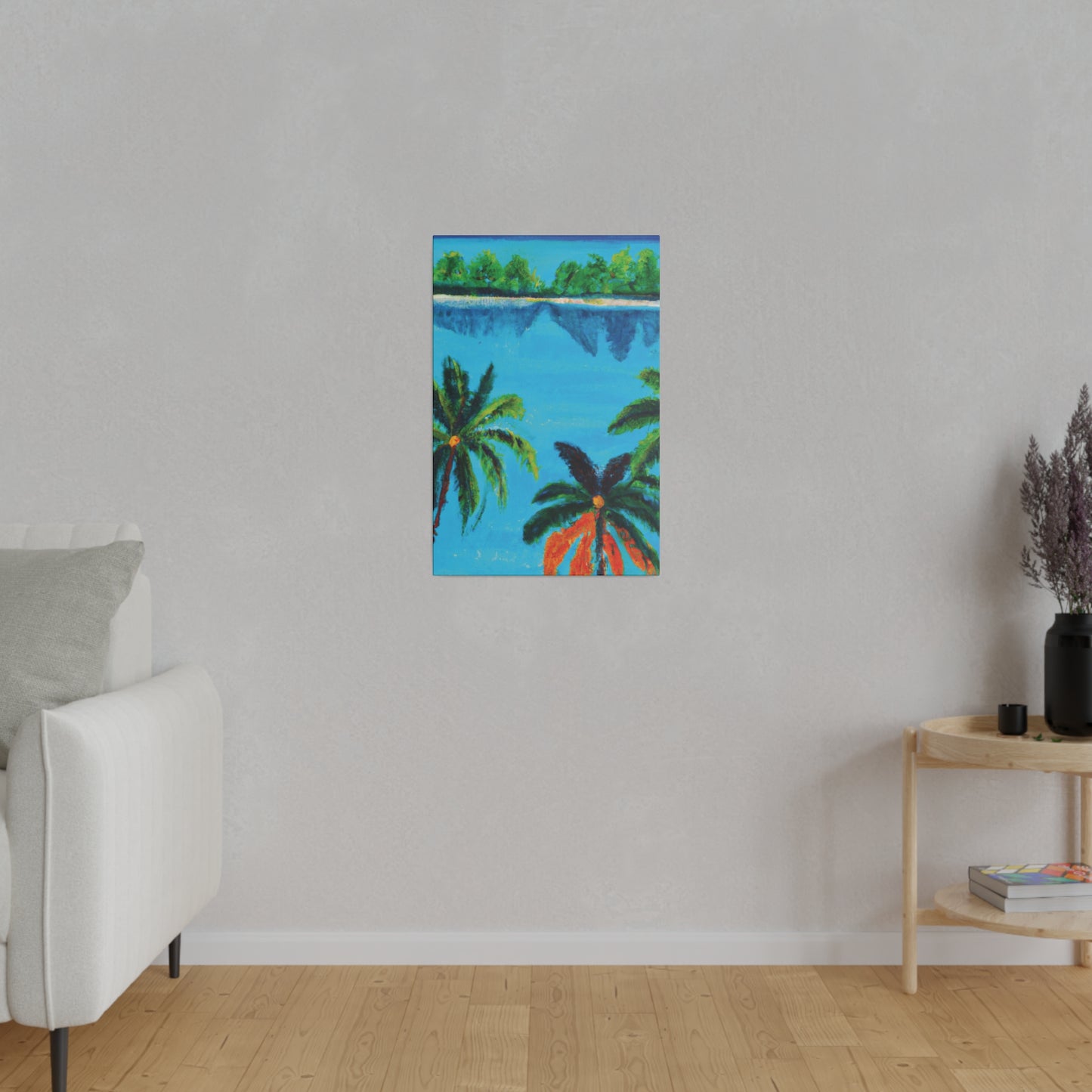 7373A - Bahamas Ocean Painting Print | Bahamas | Ocean | Beach | Poster | Home Decor | Wall Art | Canvas