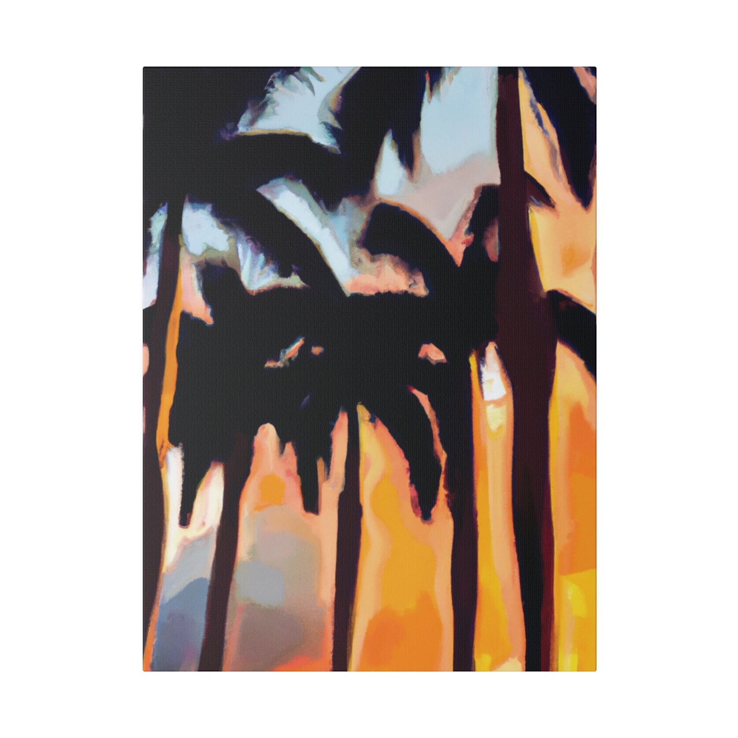 5642H - Miami Beach Sunset Painting Print | Miami | Beach | Sunset | Poster | Home Decor | Wall Art | Canvas
