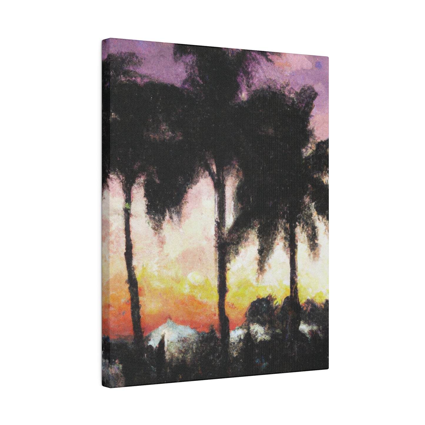 8185A - Miami Beach Sunset Painting Print | Miami | Beach | Sunset | Poster | Home Decor | Wall Art | Canvas