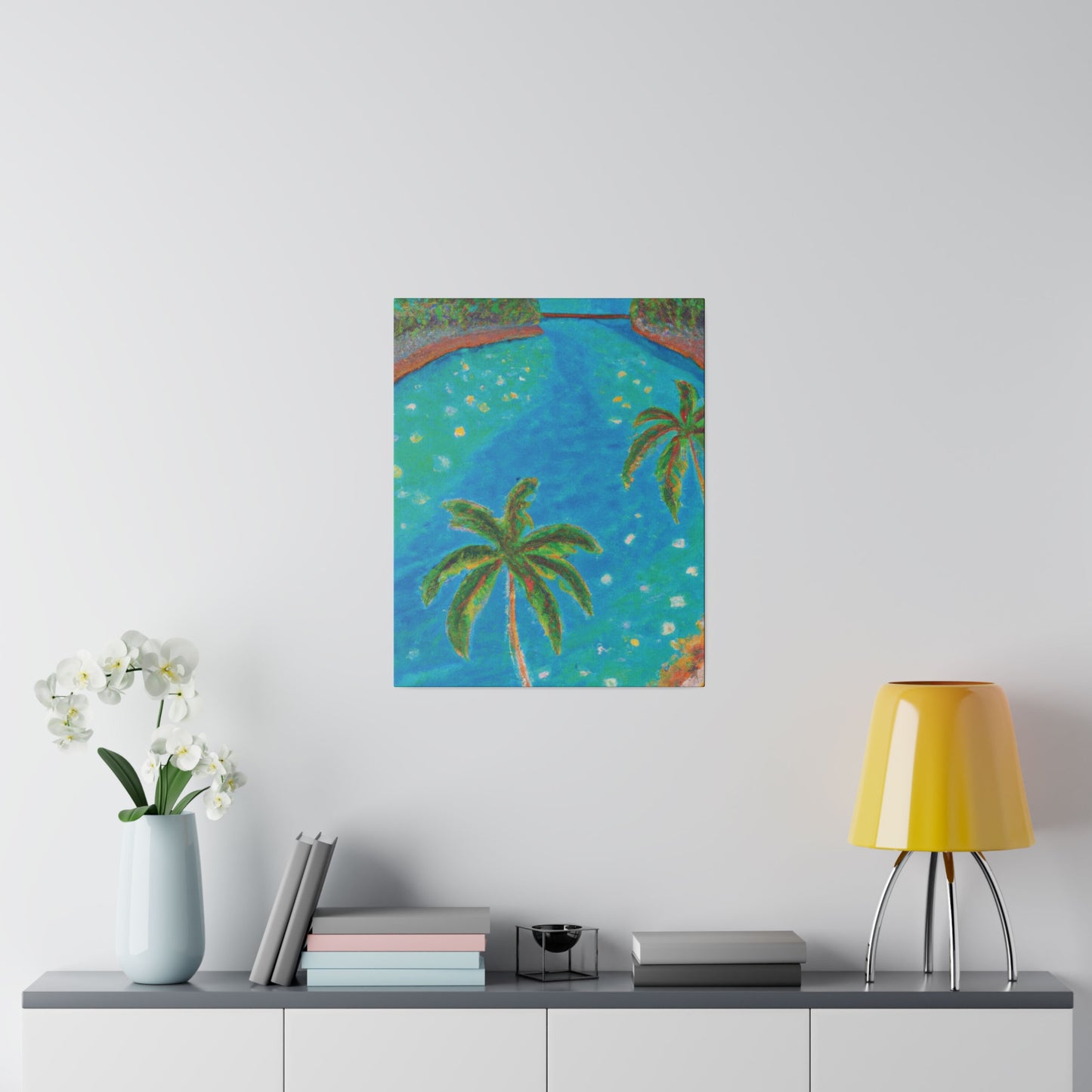 3827C - Bahamas Ocean Painting Print | Bahamas | Ocean | Beach | Poster | Home Decor | Wall Art | Canvas