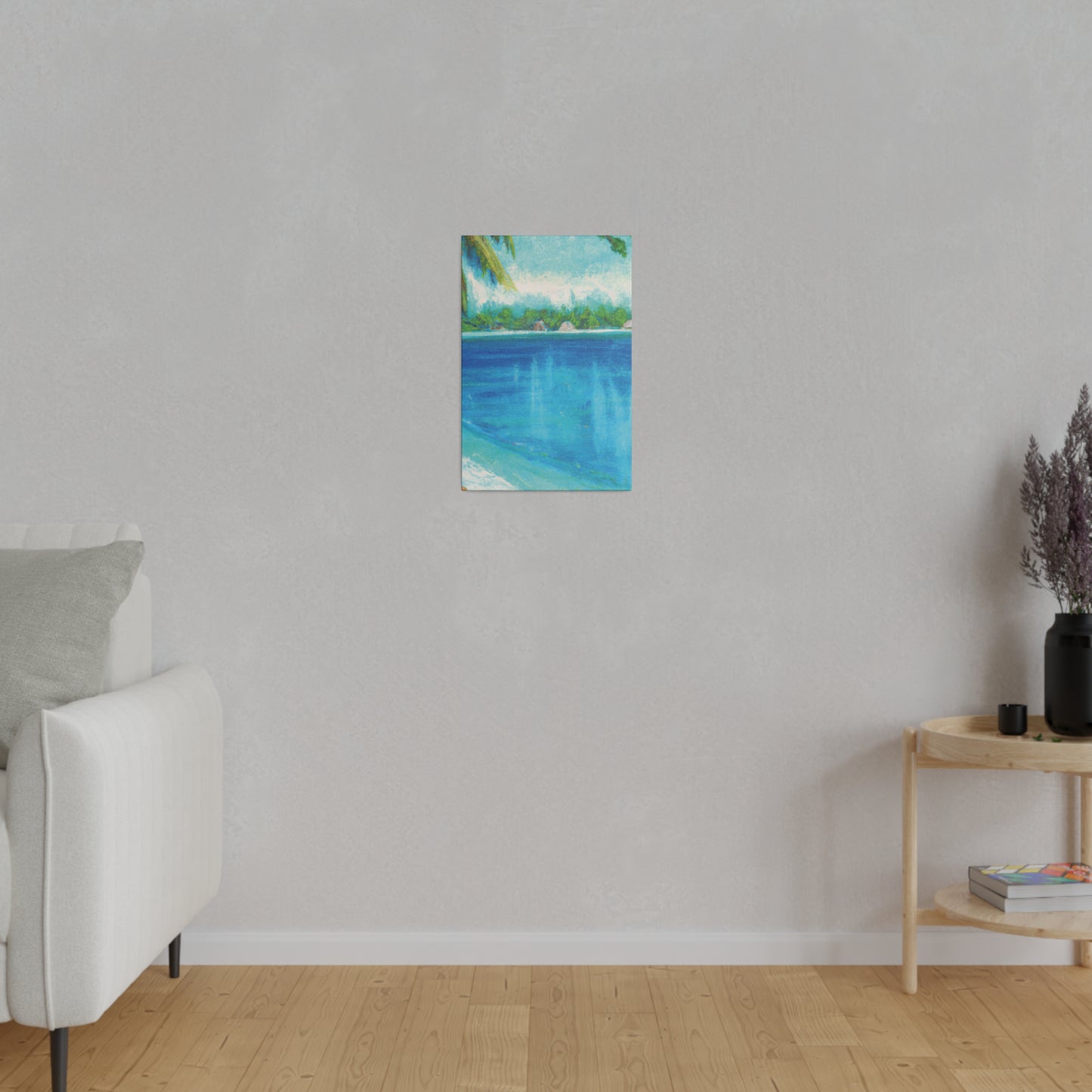 3198N - Bahamas Ocean Painting Print | Bahamas | Ocean | Beach | Poster | Home Decor | Wall Art | Canvas