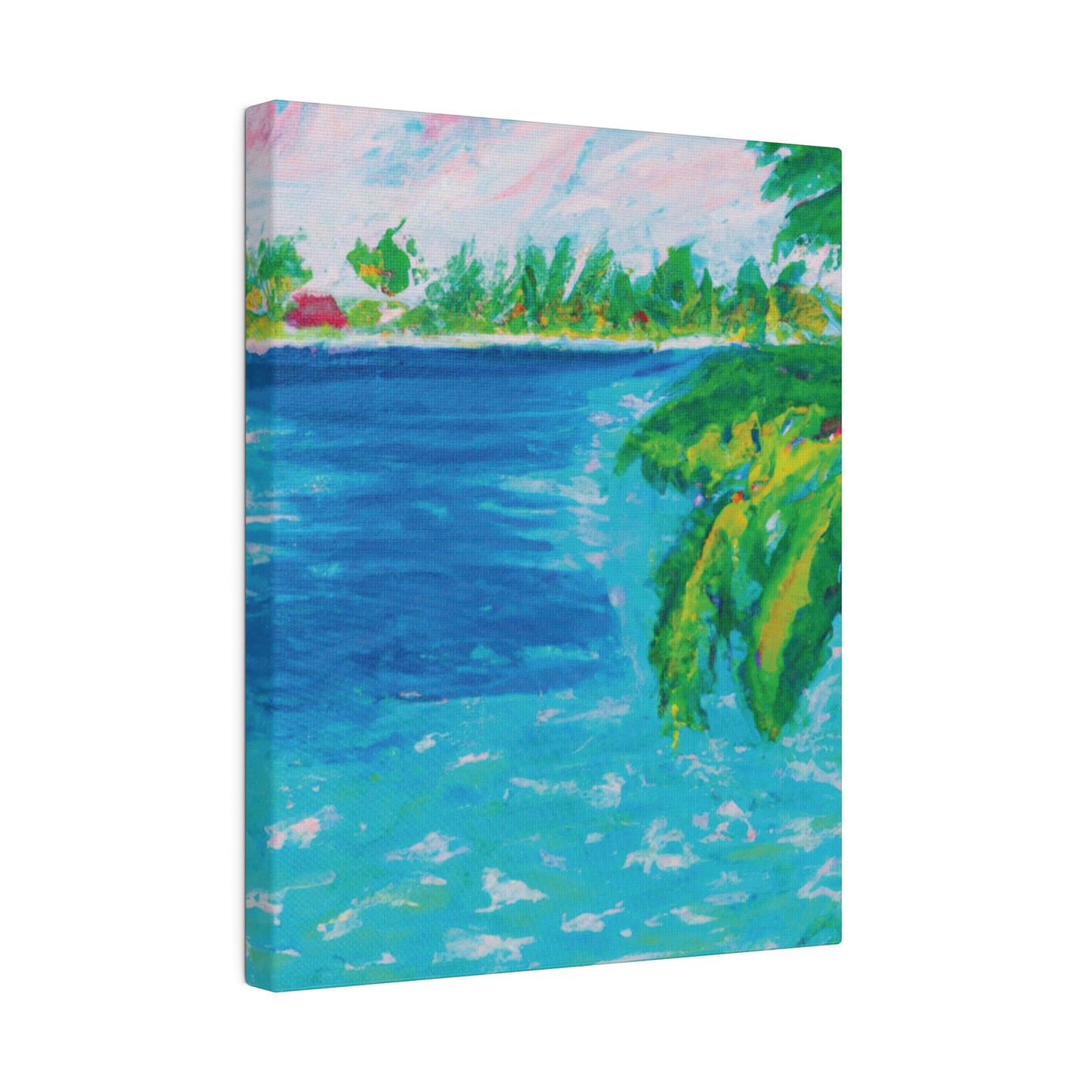 3265X - Bahamas Ocean Painting Print | Bahamas | Ocean | Beach | Poster | Home Decor | Wall Art | Canvas