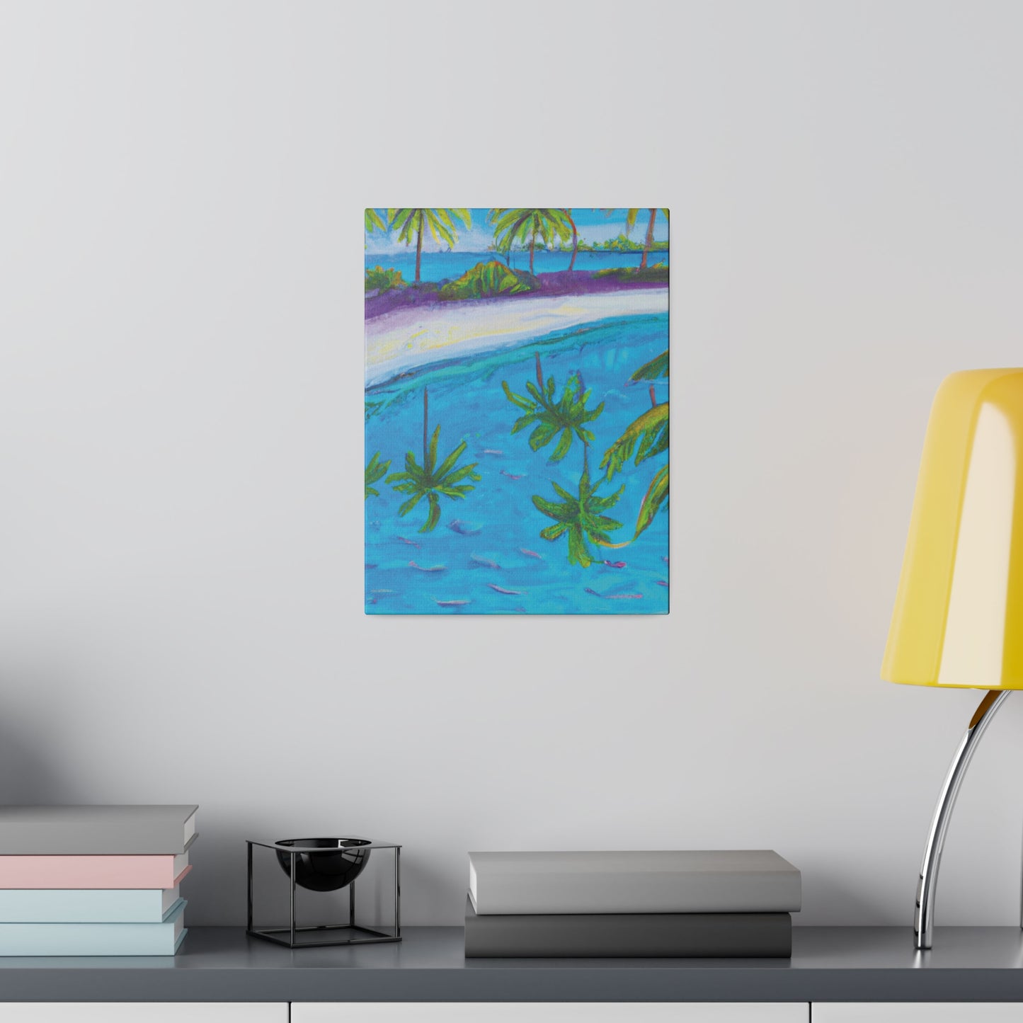 9138P - Bahamas Ocean Painting Print | Bahamas | Ocean | Beach | Poster | Home Decor | Wall Art | Canvas