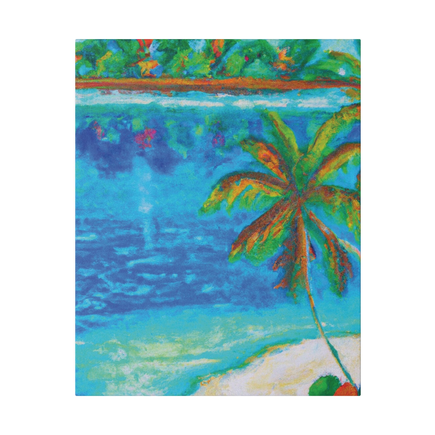 8252T - Bahamas Ocean Painting Print | Bahamas | Ocean | Beach | Poster | Home Decor | Wall Art | Canvas