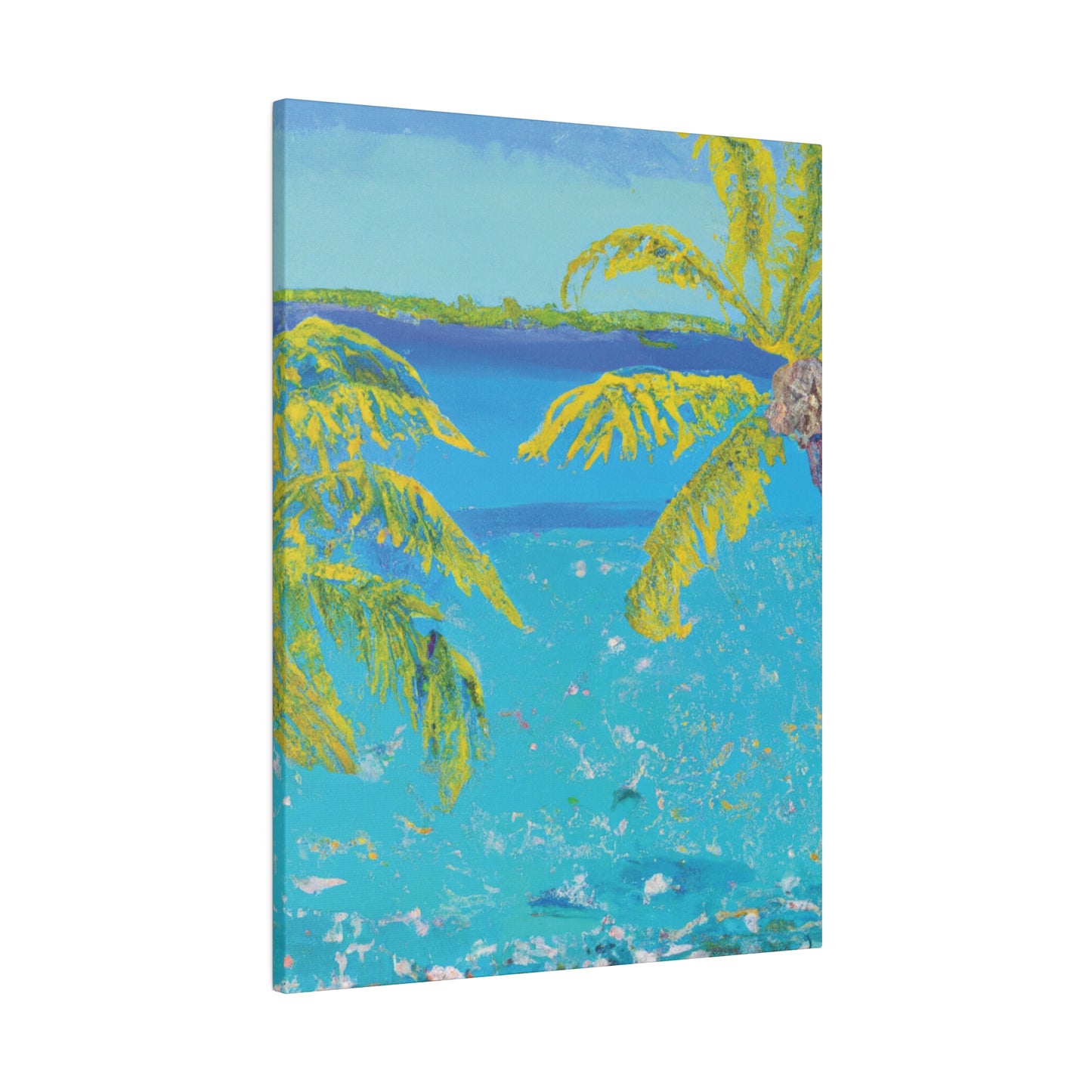 9282F - Bahamas Ocean Painting Print | Bahamas | Ocean | Beach | Poster | Home Decor | Wall Art | Canvas