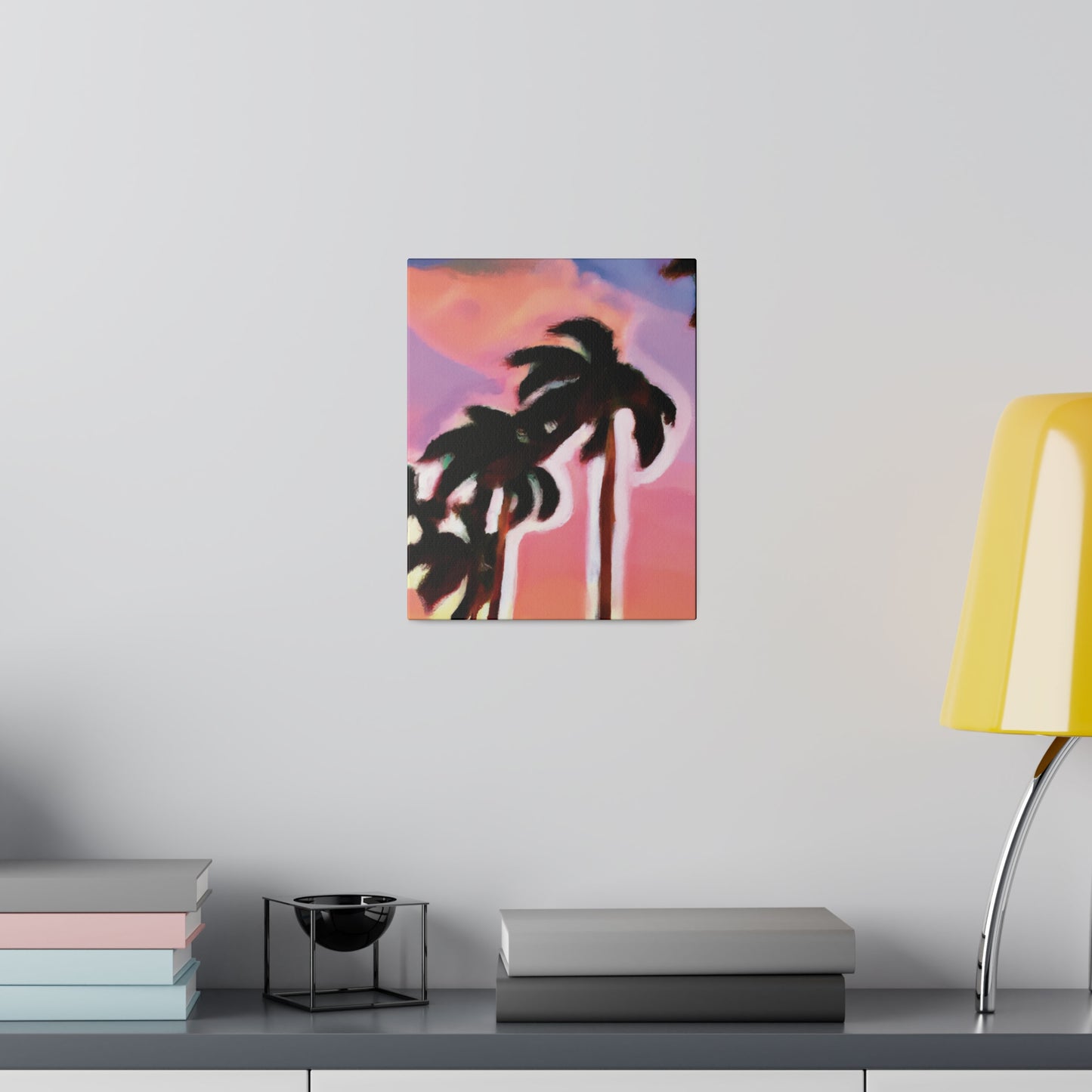 3563H - Miami Beach Sunset Painting Print | Miami | Beach | Sunset | Poster | Home Decor | Wall Art | Canvas