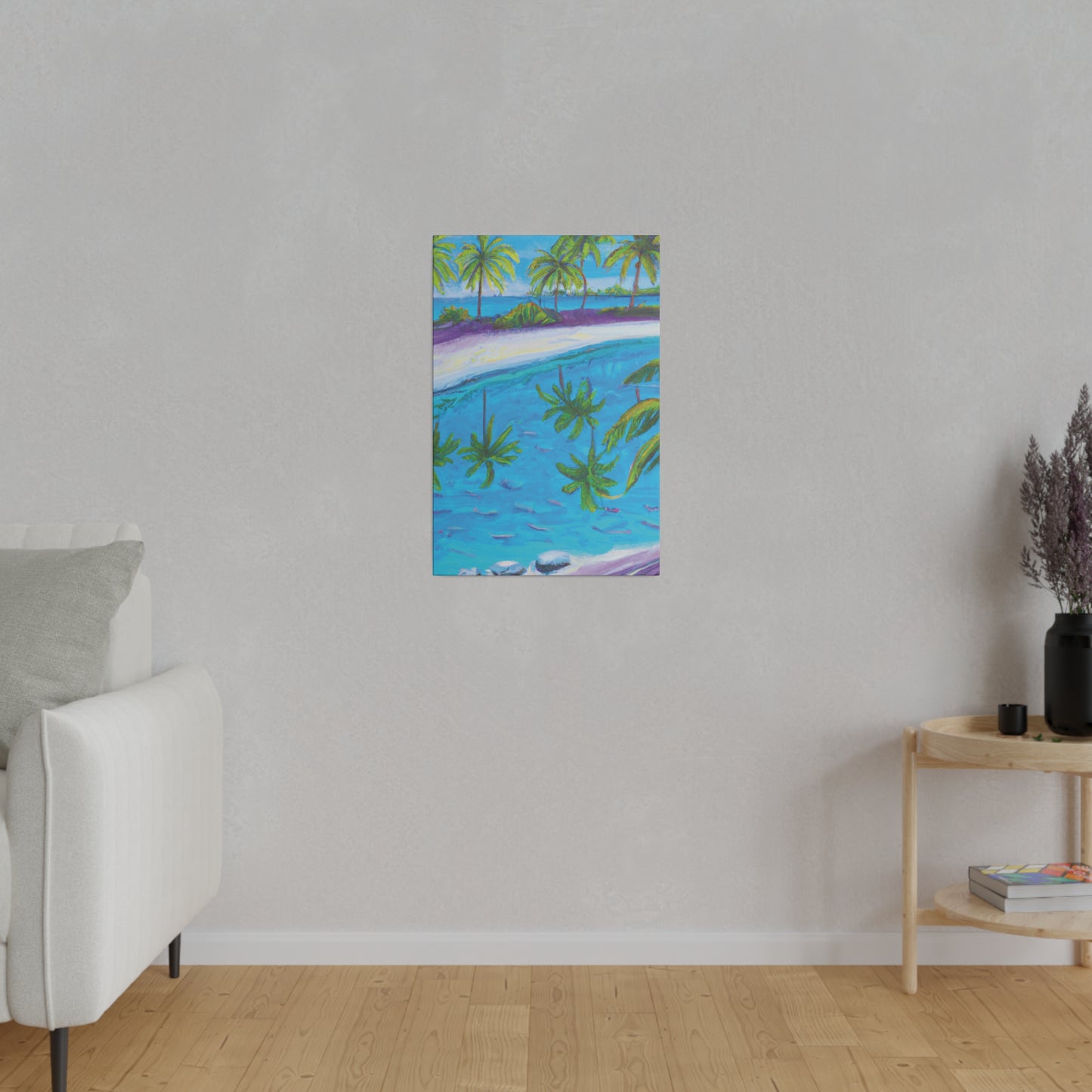 9138P - Bahamas Ocean Painting Print | Bahamas | Ocean | Beach | Poster | Home Decor | Wall Art | Canvas