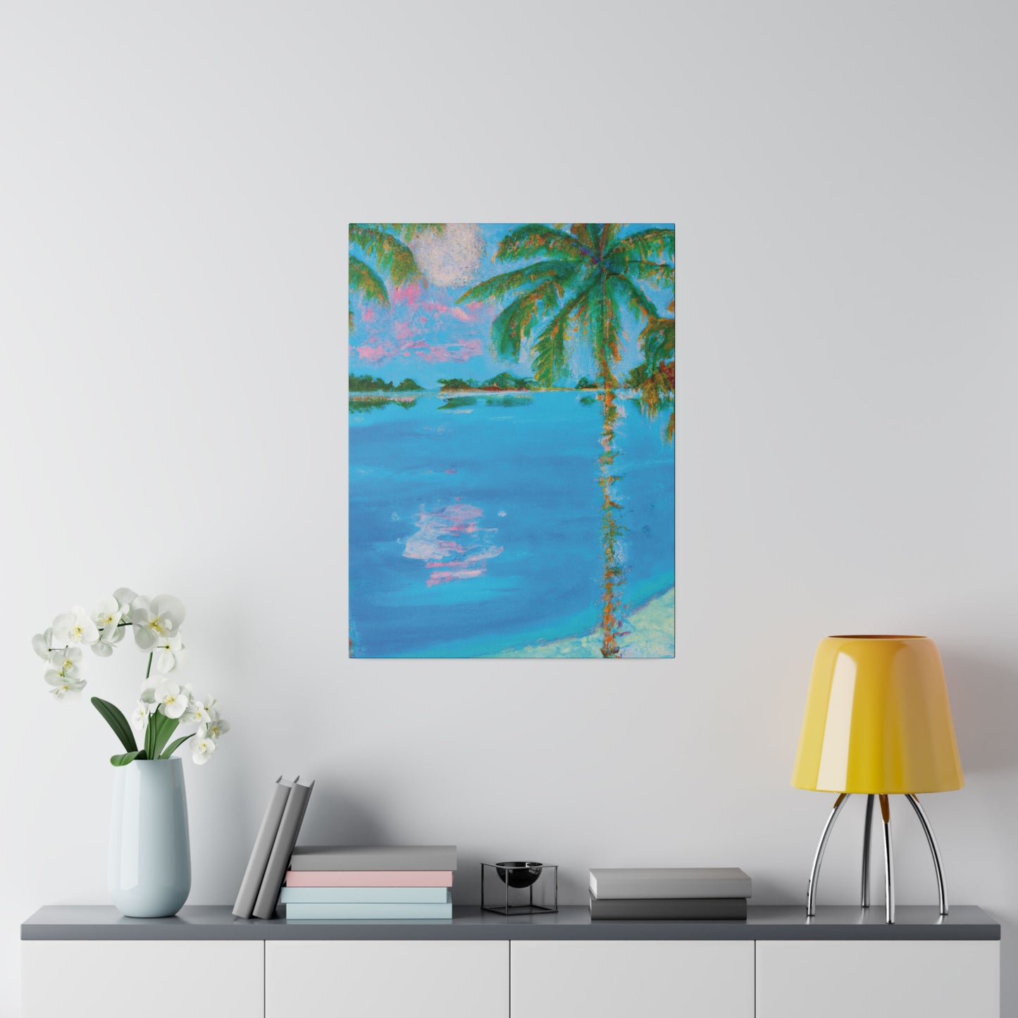 7853V - Bahamas Ocean Painting Print | Bahamas | Ocean | Beach | Poster | Home Decor | Wall Art | Canvas