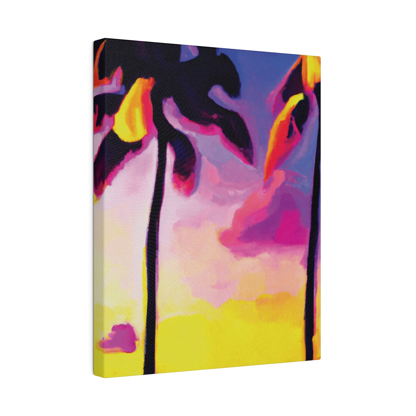 839P - Miami Beach Sunset Painting Print | Miami | Beach | Sunset | Poster | Home Decor | Wall Art | Canvas