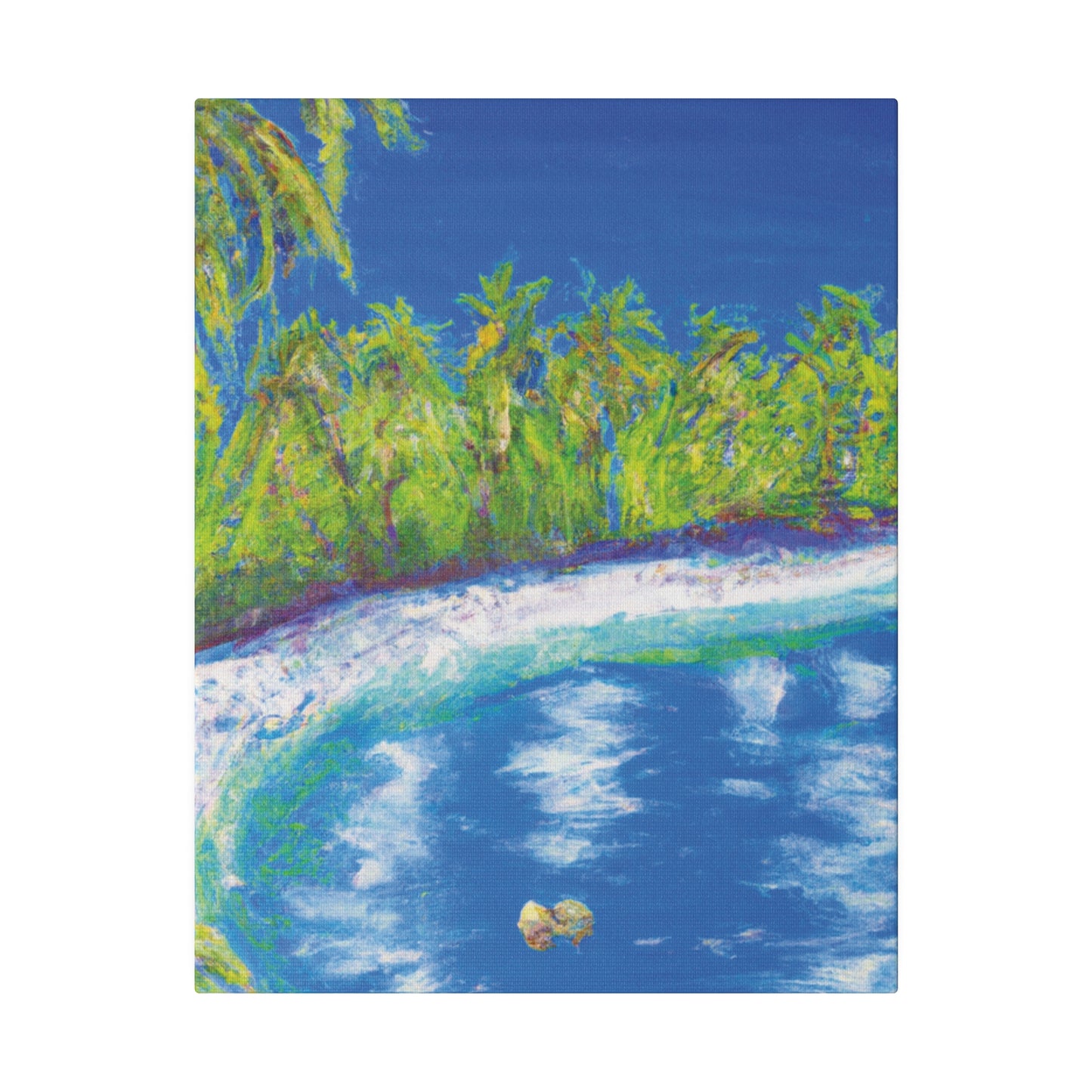 3798C - Bahamas Ocean Painting Print | Bahamas | Ocean | Beach | Poster | Home Decor | Wall Art | Canvas