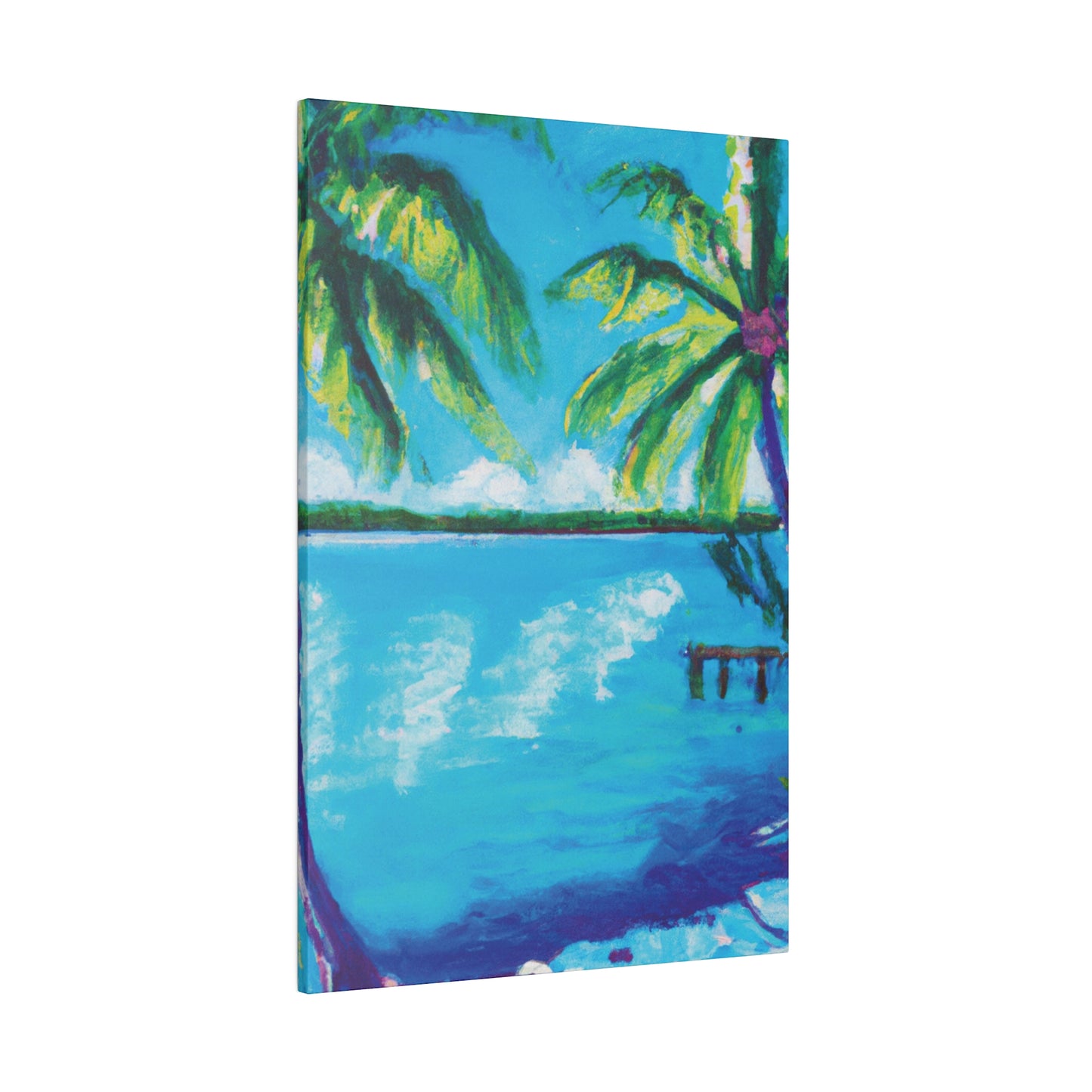 7583G - Bahamas Ocean Painting Print | Bahamas | Ocean | Beach | Poster | Home Decor | Wall Art | Canvas