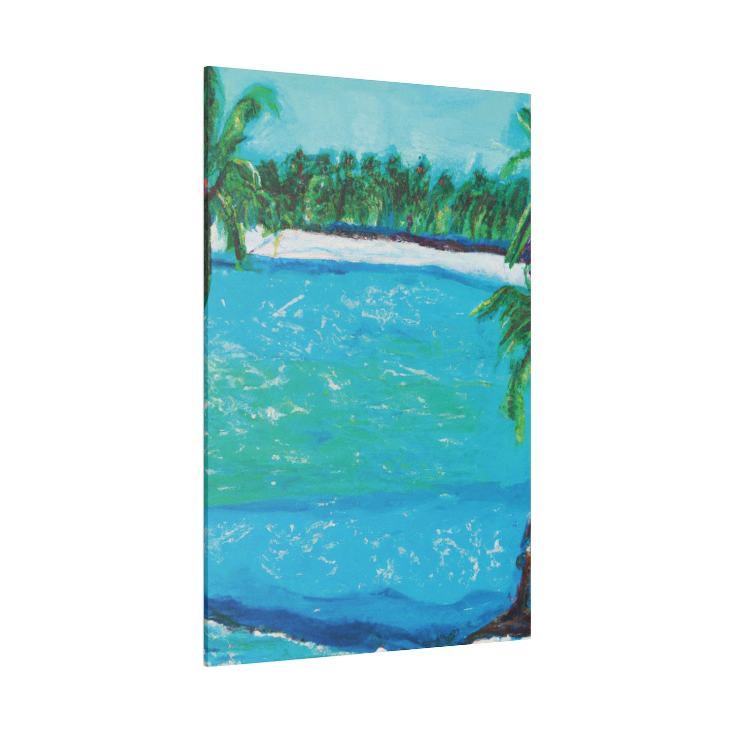 3234T - Bahamas Ocean Painting Print | Bahamas | Ocean | Beach | Poster | Home Decor | Wall Art | Canvas