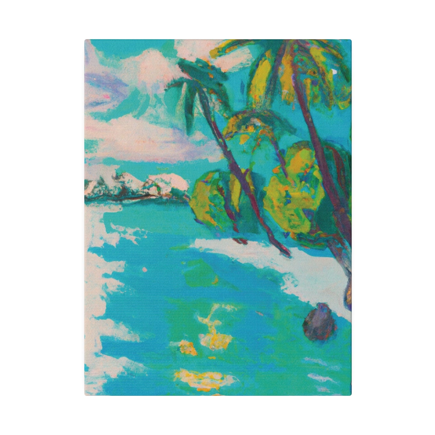 1787U - Bahamas Ocean Painting Print | Bahamas | Ocean | Beach | Poster | Home Decor | Wall Art | Canvas