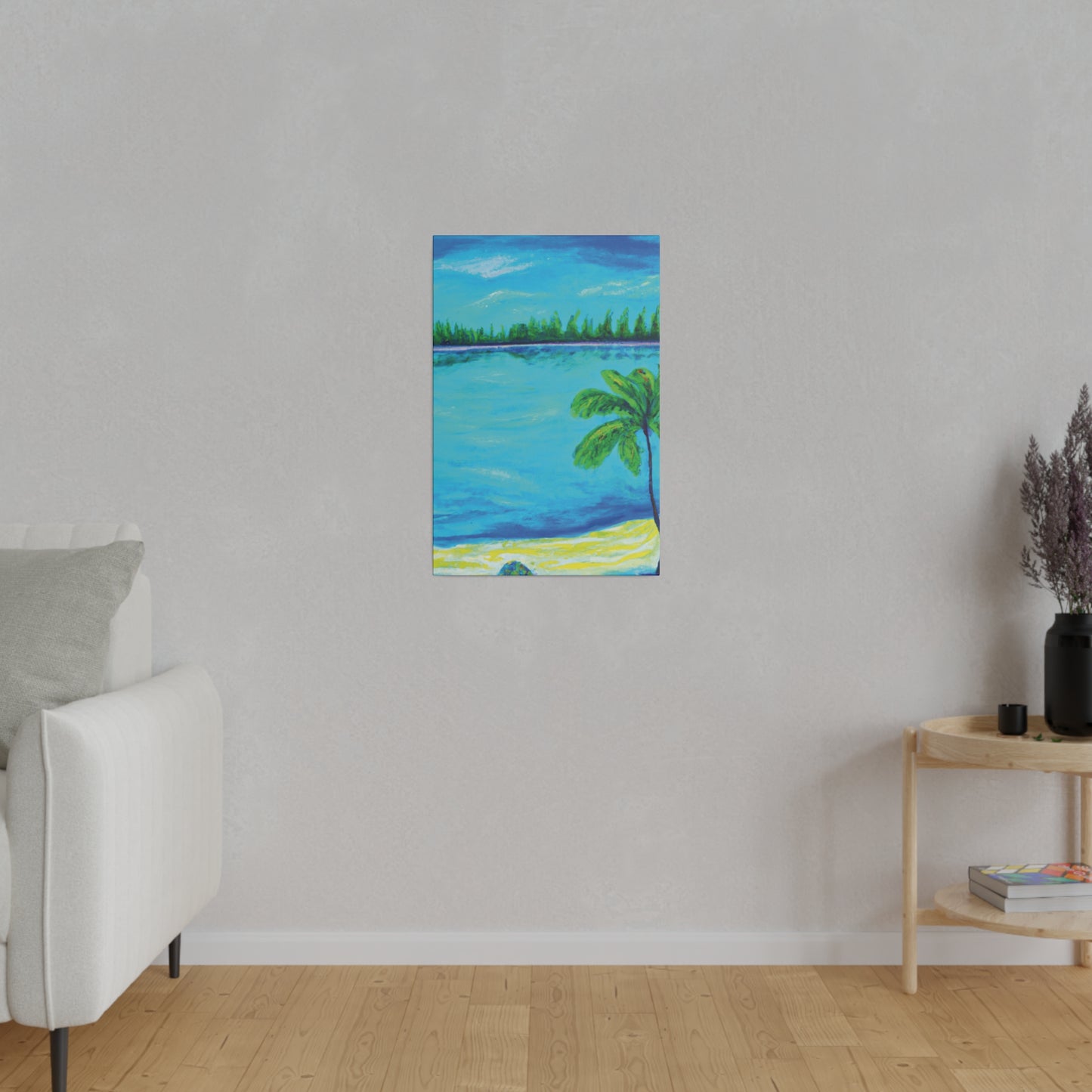 7122L - Bahamas Ocean Painting Print | Bahamas | Ocean | Beach | Poster | Home Decor | Wall Art | Canvas