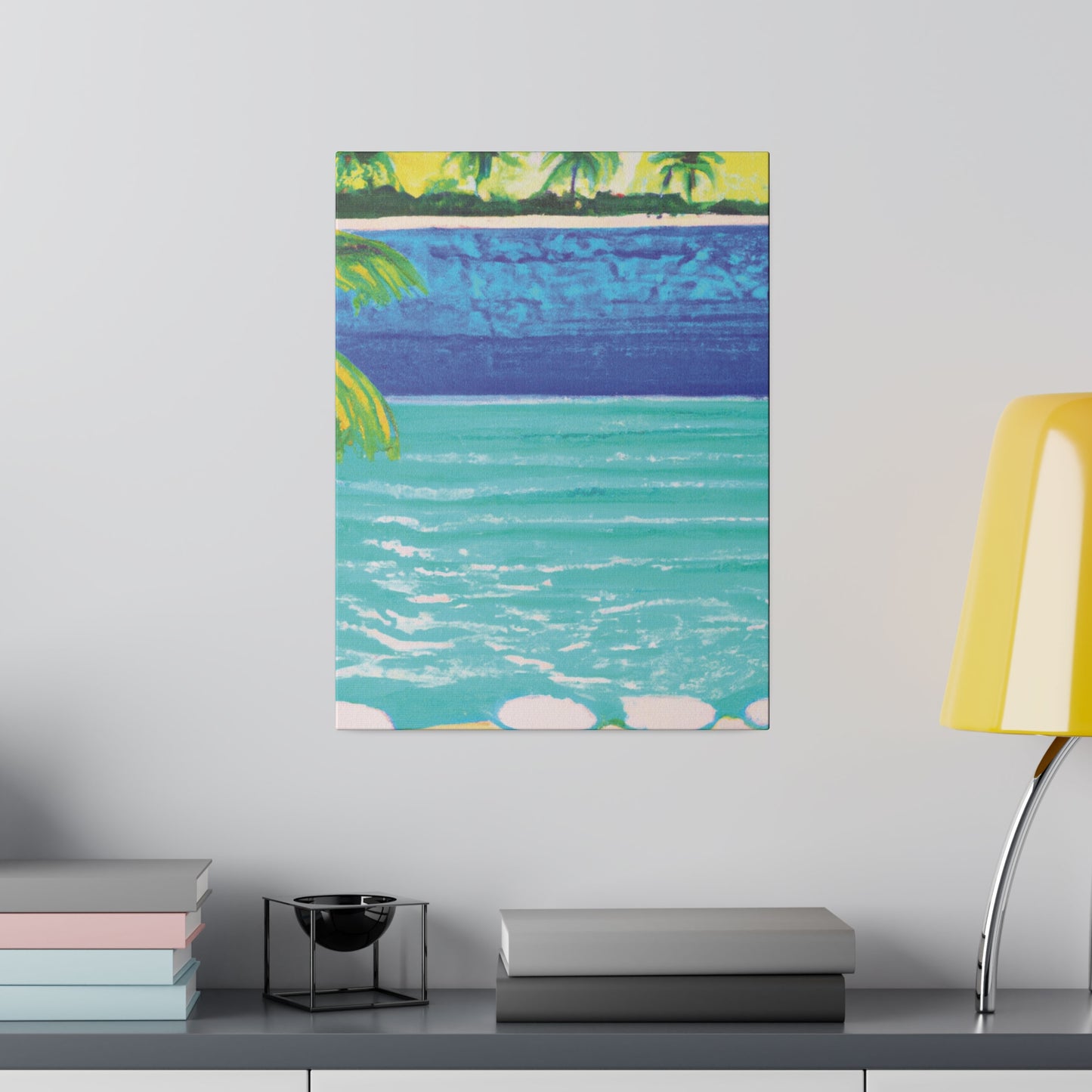 4234Z - Bahamas Ocean Painting Print | Bahamas | Ocean | Beach | Poster | Home Decor | Wall Art | Canvas