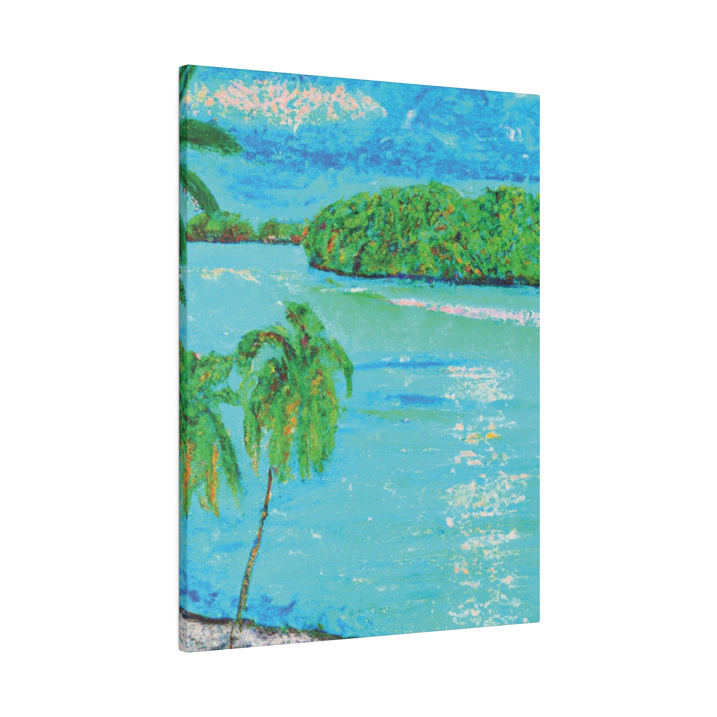 8239F - Bahamas Ocean Painting Print | Bahamas | Ocean | Beach | Poster | Home Decor | Wall Art | Canvas