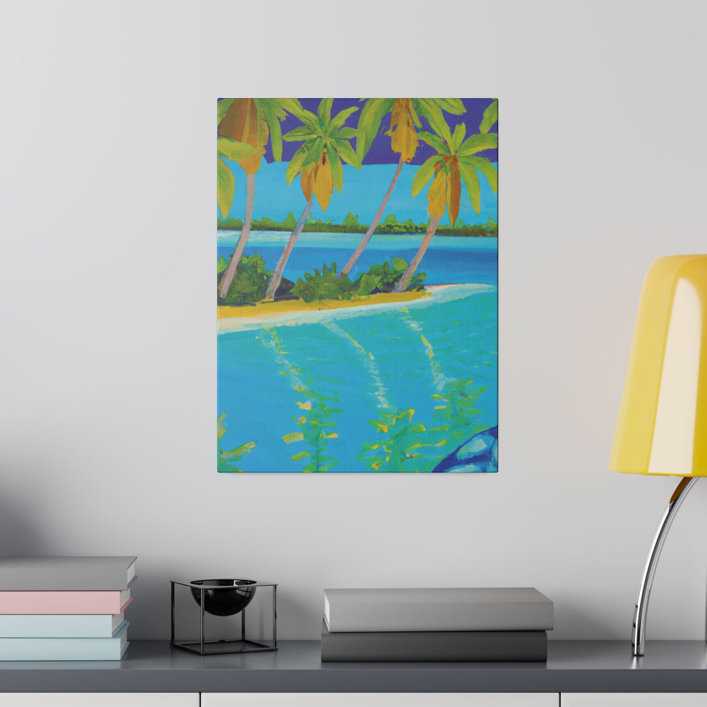 8347B - Bahamas Ocean Painting Print | Bahamas | Ocean | Beach | Poster | Home Decor | Wall Art | Canvas