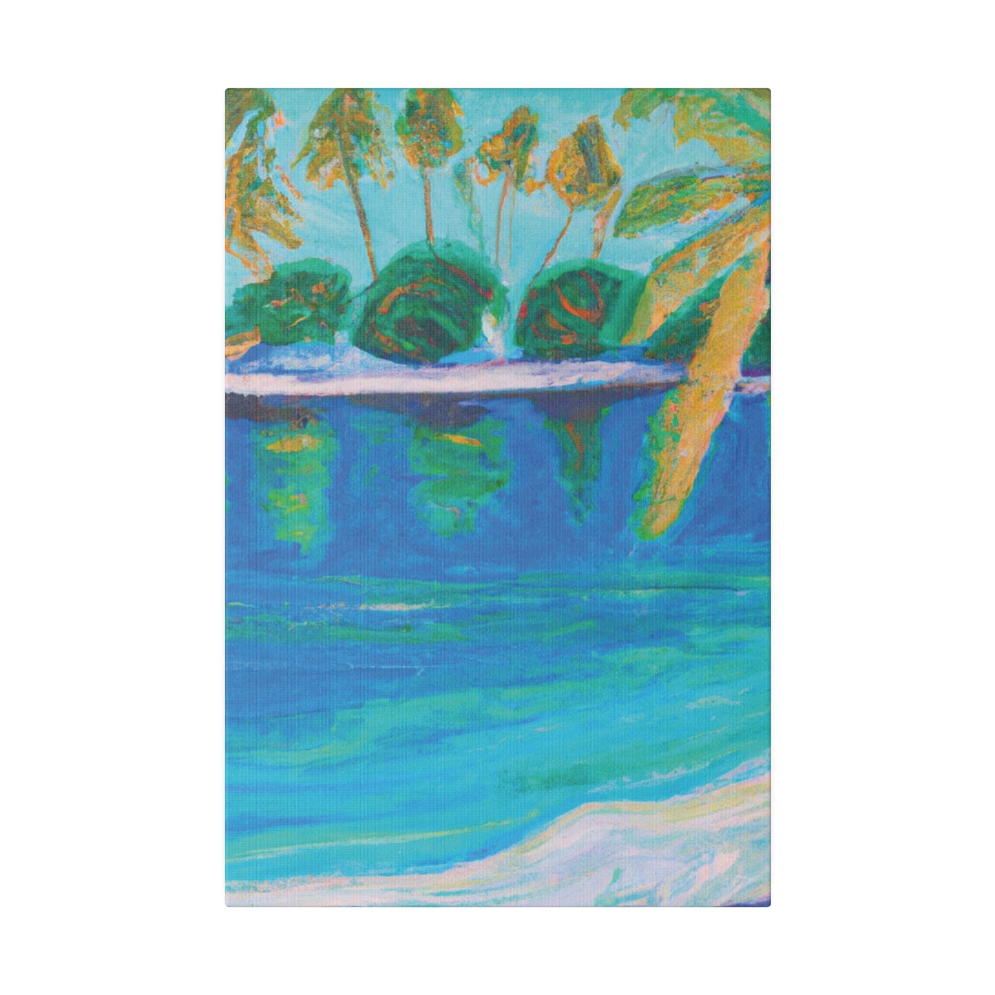 8975V - Bahamas Ocean Painting Print | Bahamas | Ocean | Beach | Poster | Home Decor | Wall Art | Canvas