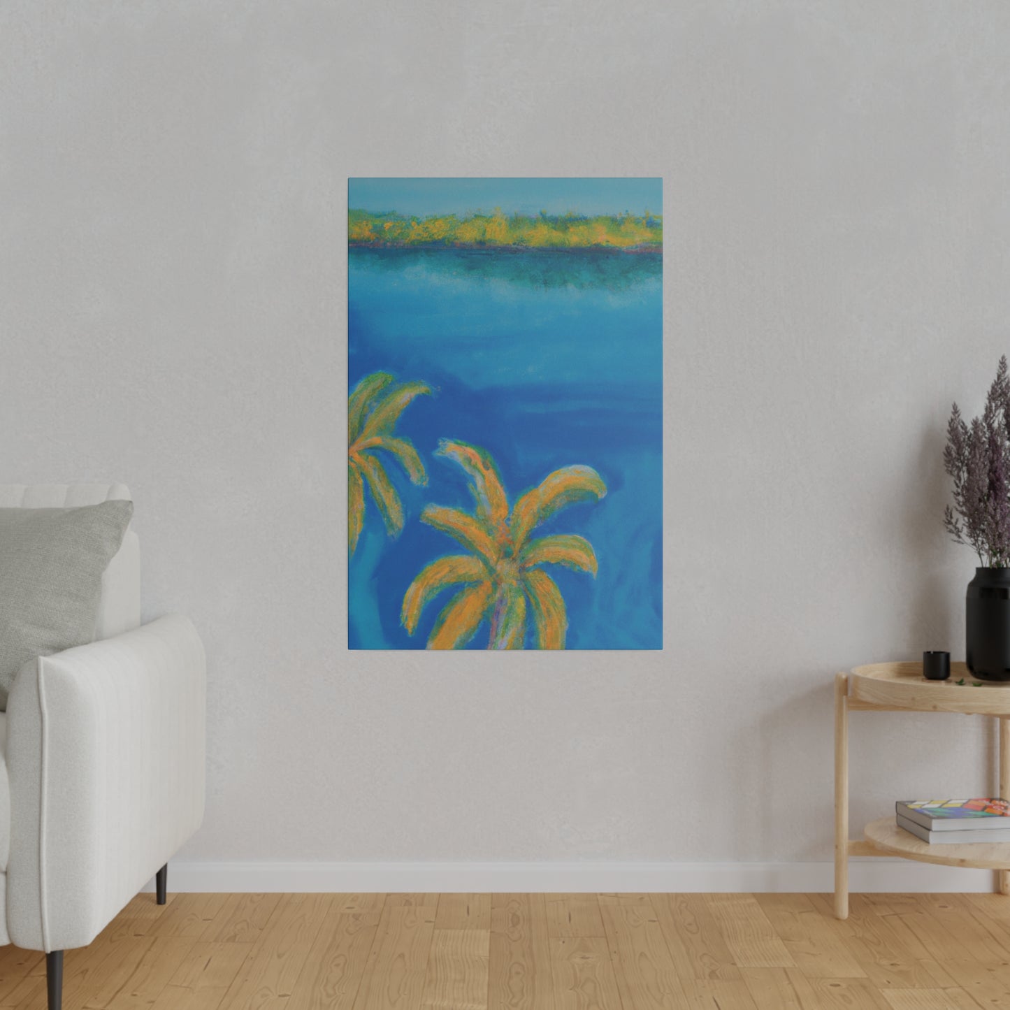 7128I - Bahamas Ocean Painting Print | Bahamas | Ocean | Beach | Poster | Home Decor | Wall Art | Canvas