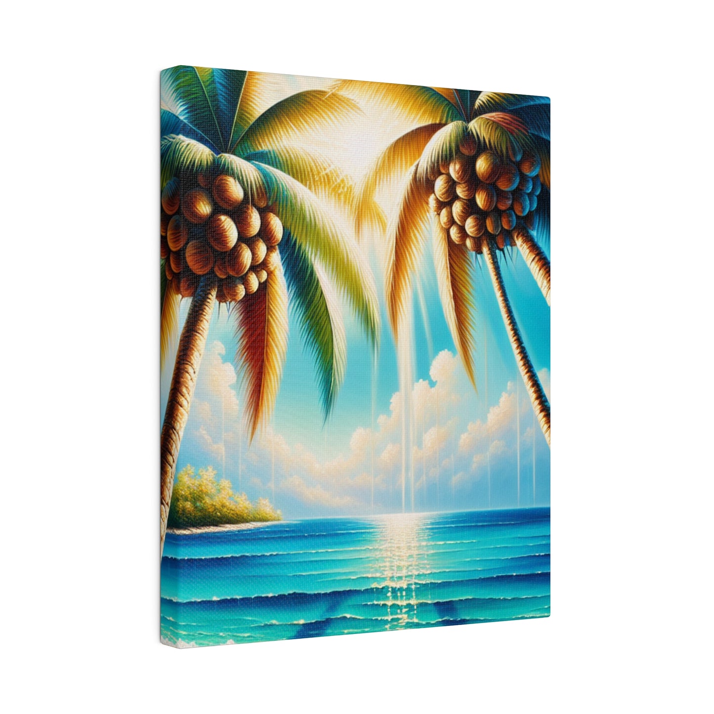 3627F - Bahamas Ocean Painting Print | Bahamas | Ocean | Beach | Poster | Home Decor | Wall Art | Canvas