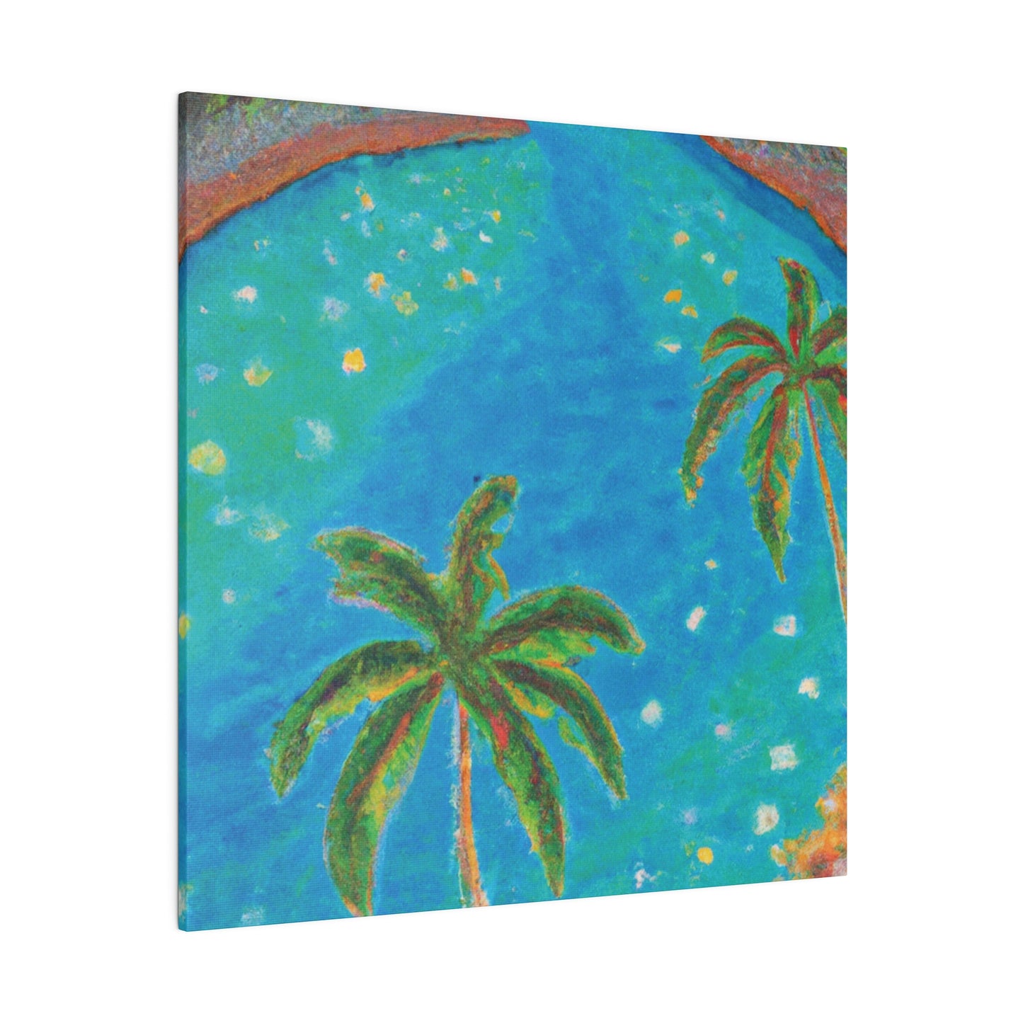 3827C - Bahamas Ocean Painting Print | Bahamas | Ocean | Beach | Poster | Home Decor | Wall Art | Canvas