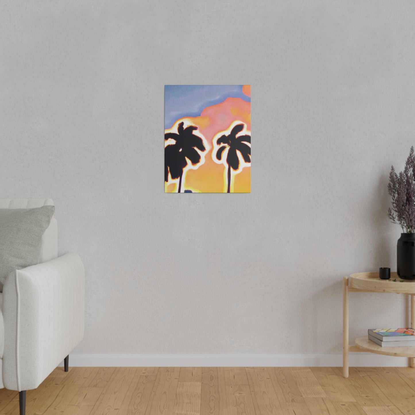 2766U - Miami Beach Sunset Painting Print | Miami | Beach | Sunset | Poster | Home Decor | Wall Art | Canvas