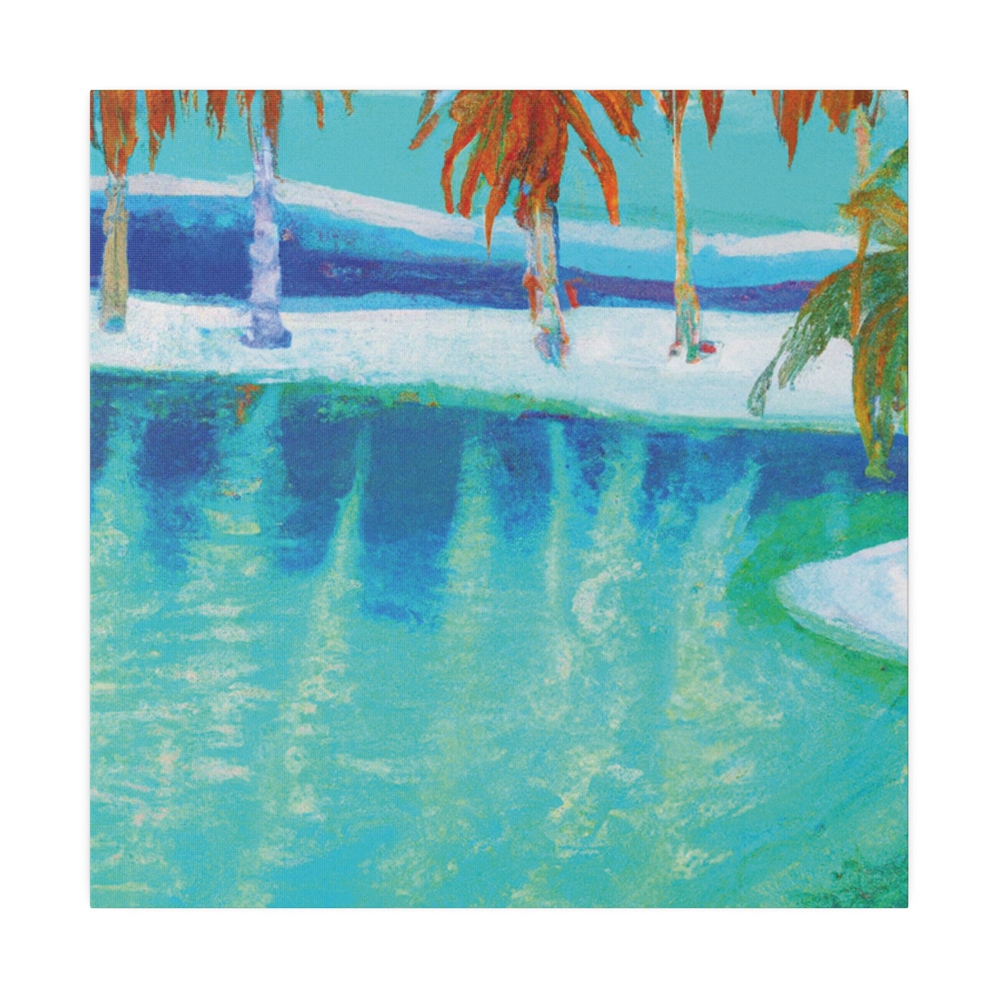 4240X - Bahamas Ocean Painting Print | Bahamas | Ocean | Beach | Poster | Home Decor | Wall Art | Canvas