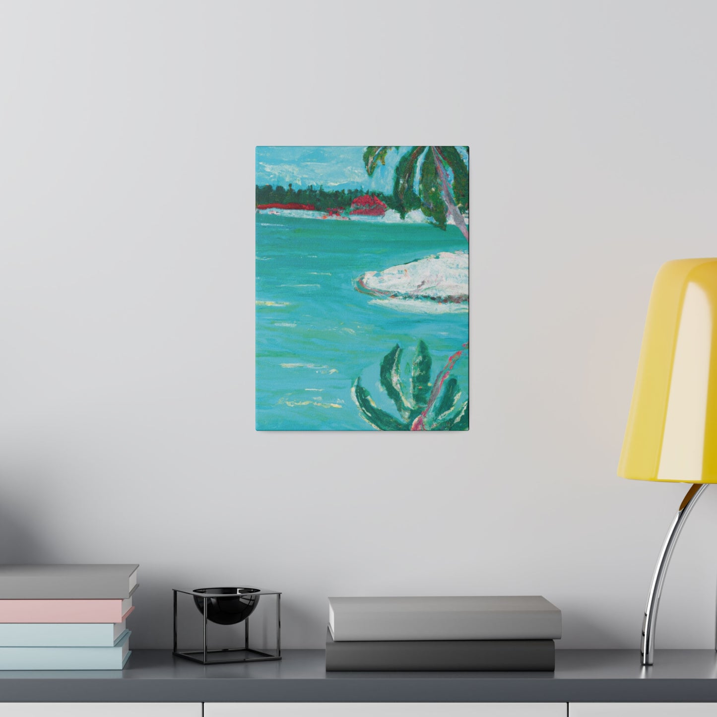 7090Z - Bahamas Ocean Painting Print | Bahamas | Ocean | Beach | Poster | Home Decor | Wall Art | Canvas