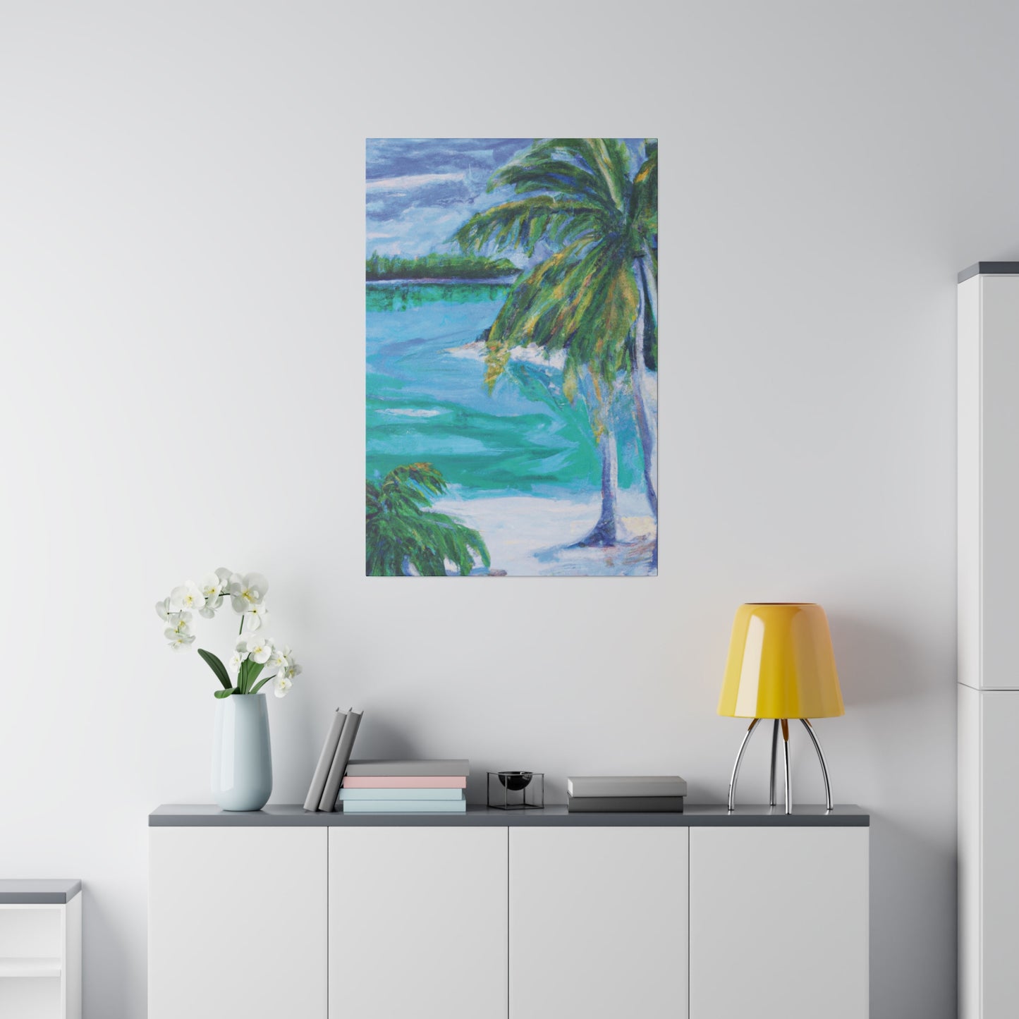 8721Q - Bahamas Ocean Painting Print | Bahamas | Ocean | Beach | Poster | Home Decor | Wall Art | Canvas