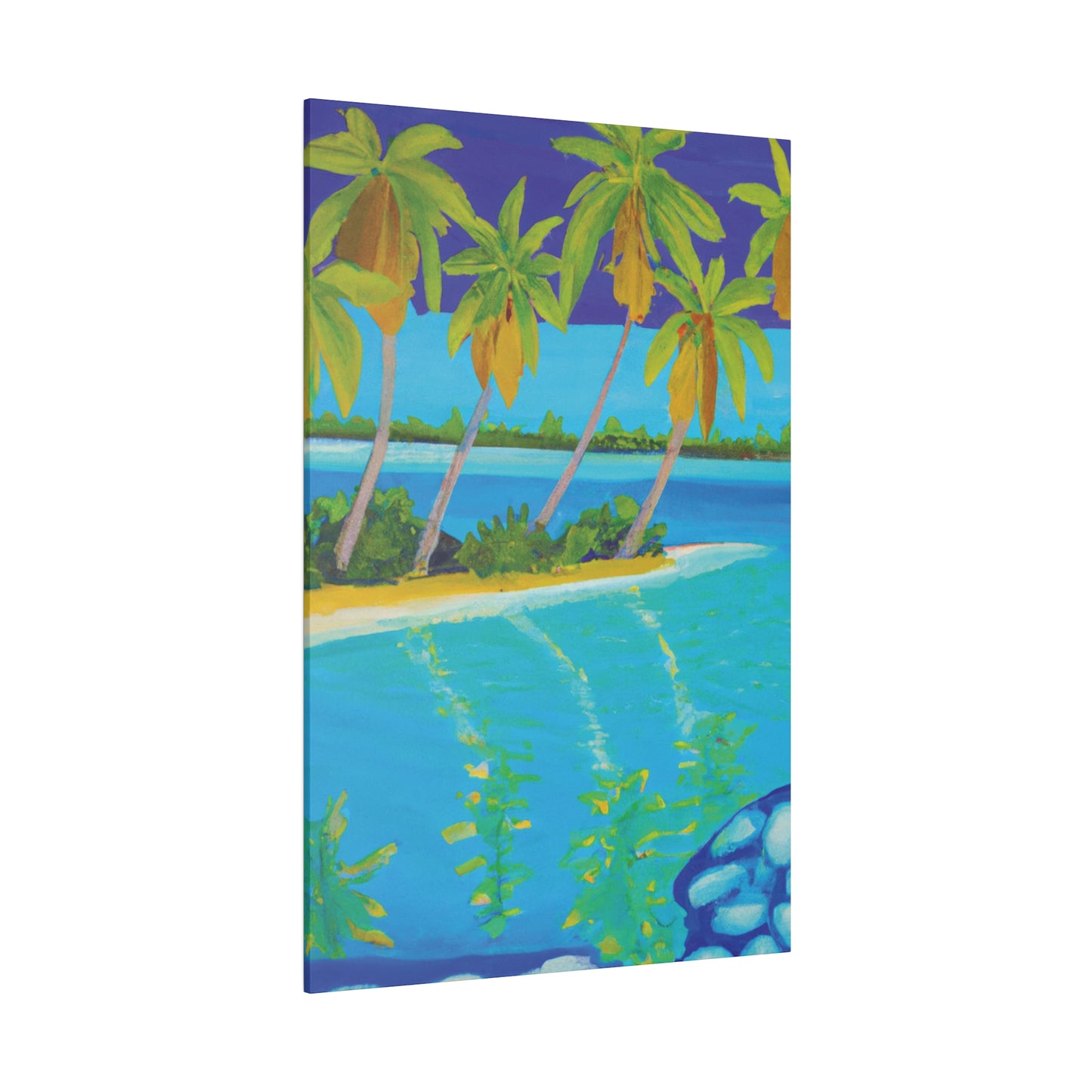 8347B - Bahamas Ocean Painting Print | Bahamas | Ocean | Beach | Poster | Home Decor | Wall Art | Canvas