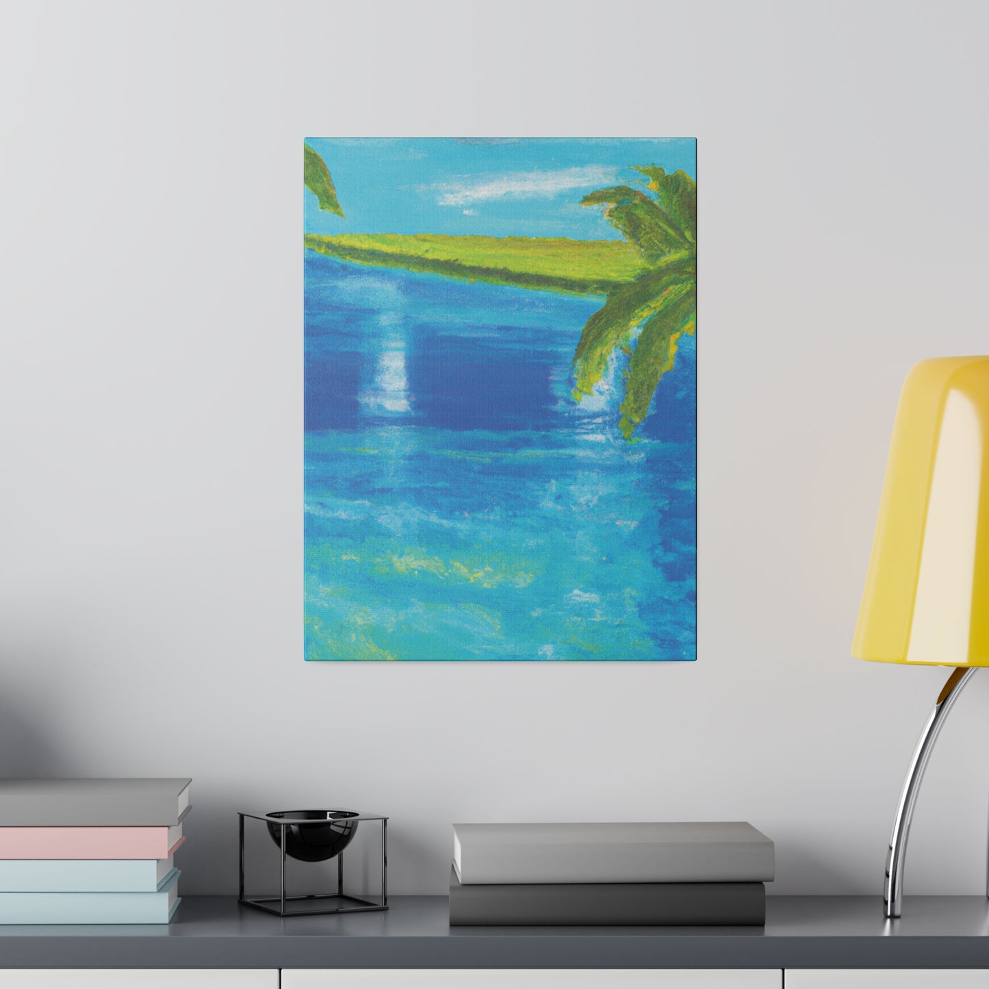 6359F - Bahamas Ocean Painting Print | Bahamas | Ocean | Beach | Poster | Home Decor | Wall Art | Canvas