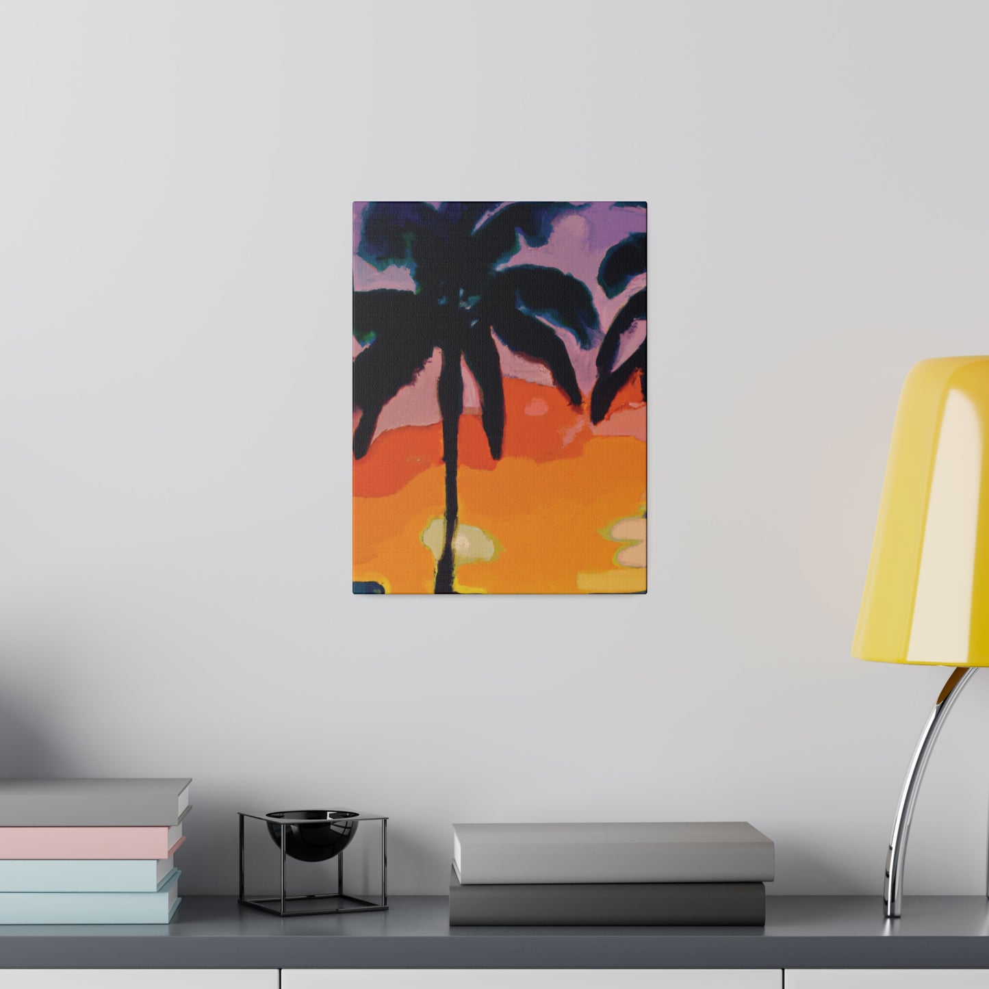 7875Z - Miami Beach Sunset Painting Print | Miami | Beach | Sunset | Poster | Home Decor | Wall Art | Canvas