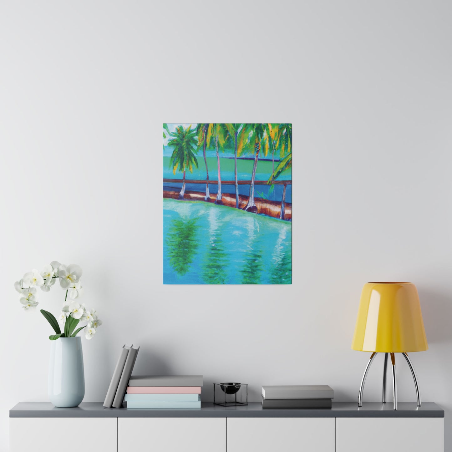 9214C - Bahamas Ocean Painting Print | Bahamas | Ocean | Beach | Poster | Home Decor | Wall Art | Canvas